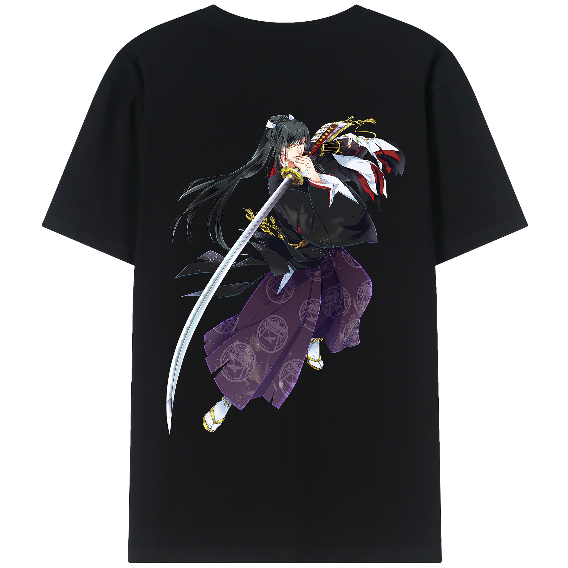 （画像用） 刀剣乱舞 Touken Ranbu レディース半袖Tシャツ(バックプリント)