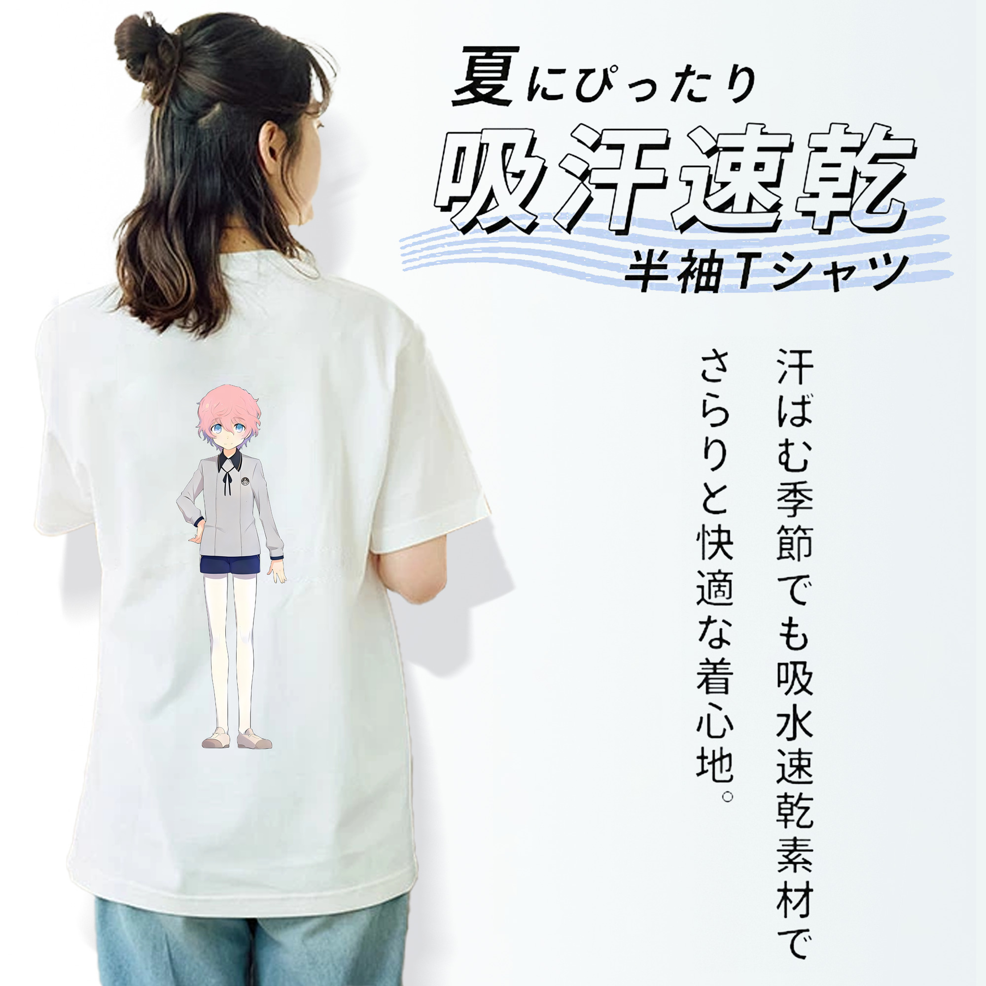 刀剣乱舞 Touken Ranbu レディース半袖Tシャツ(バックプリント)