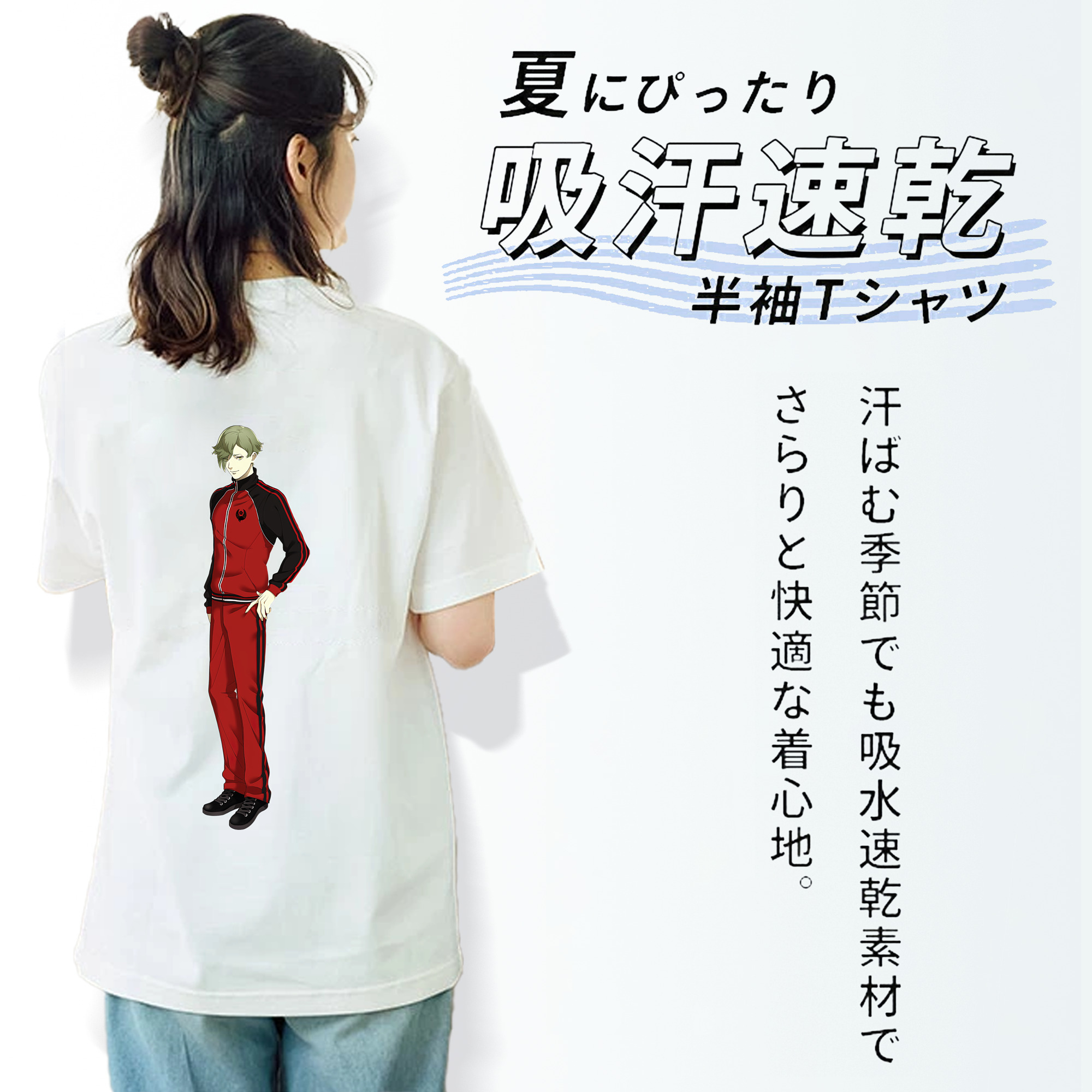 刀剣乱舞 Touken Ranbu レディース半袖Tシャツ(バックプリント)