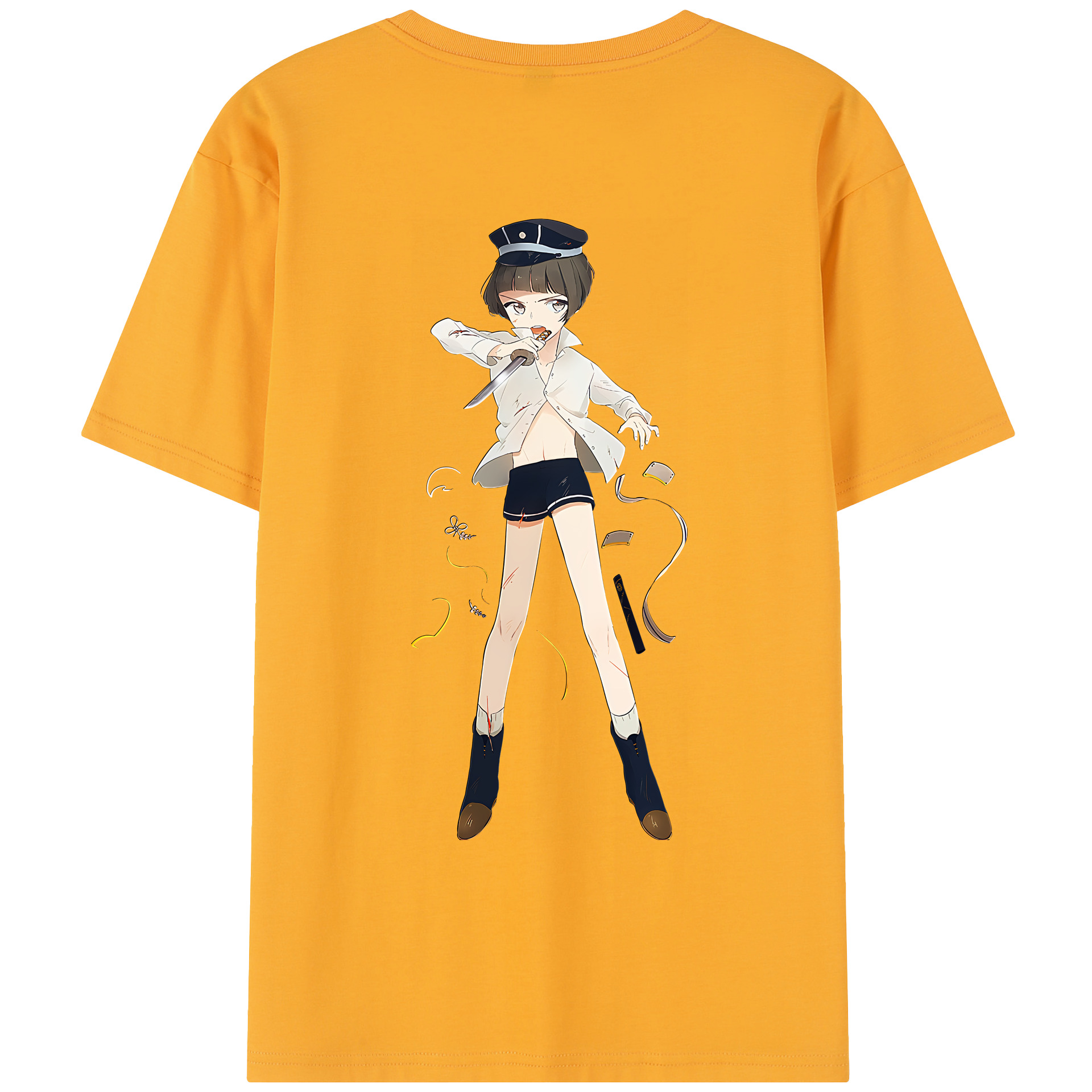 （画像用） 刀剣乱舞 Touken Ranbu レディース半袖Tシャツ(バックプリント)
