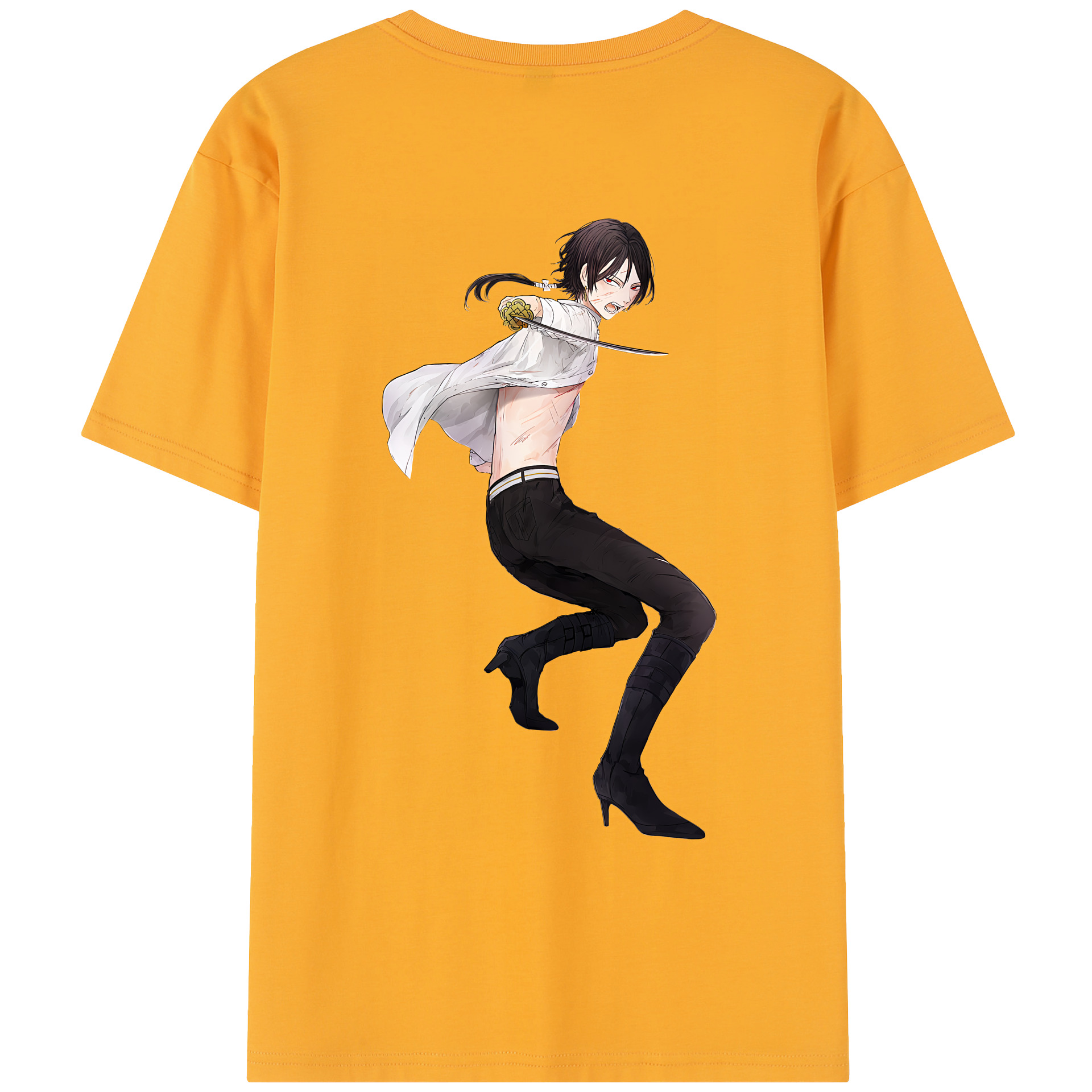 （画像用） 刀剣乱舞 Touken Ranbu レディース半袖Tシャツ(バックプリント)