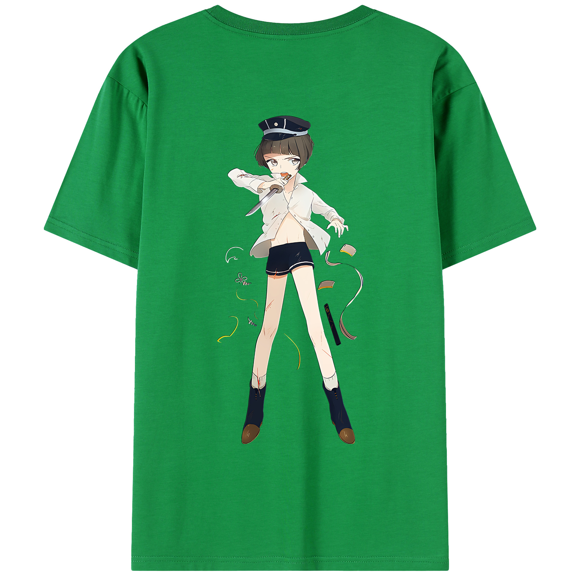 （画像用） 刀剣乱舞 Touken Ranbu レディース半袖Tシャツ(バックプリント)
