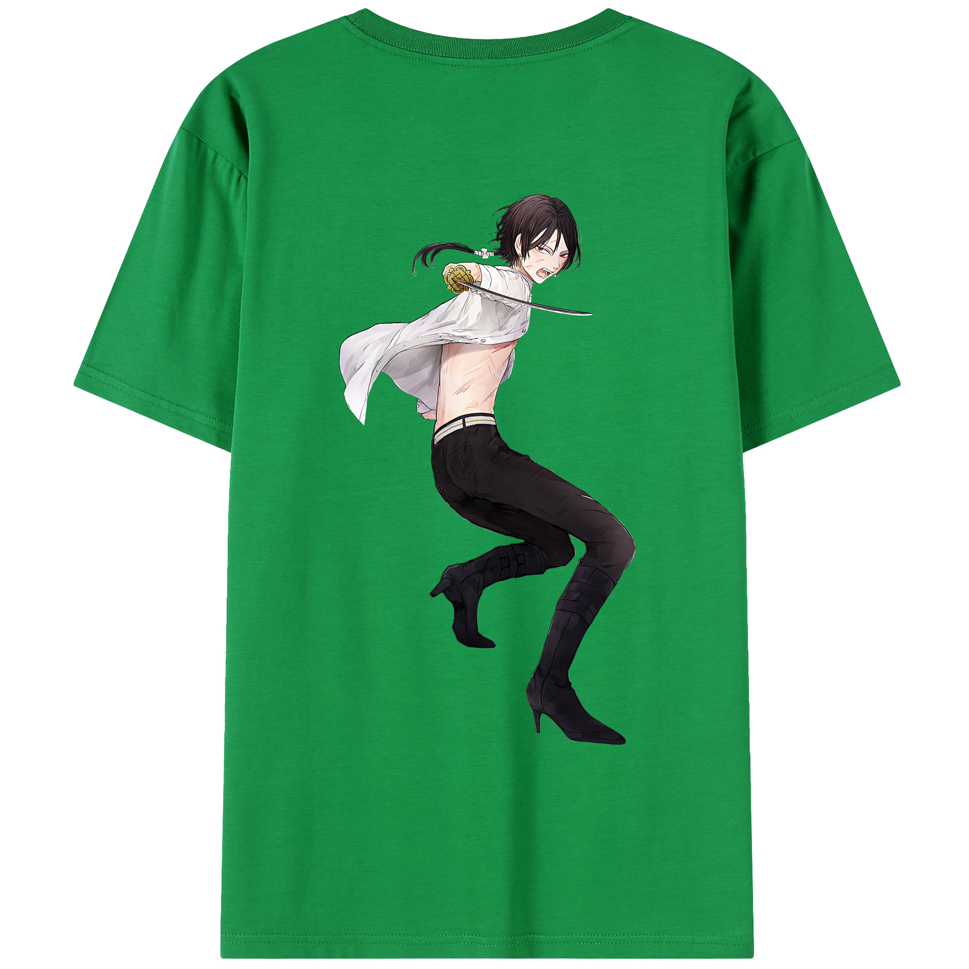 （画像用） 刀剣乱舞 Touken Ranbu レディース半袖Tシャツ(バックプリント)