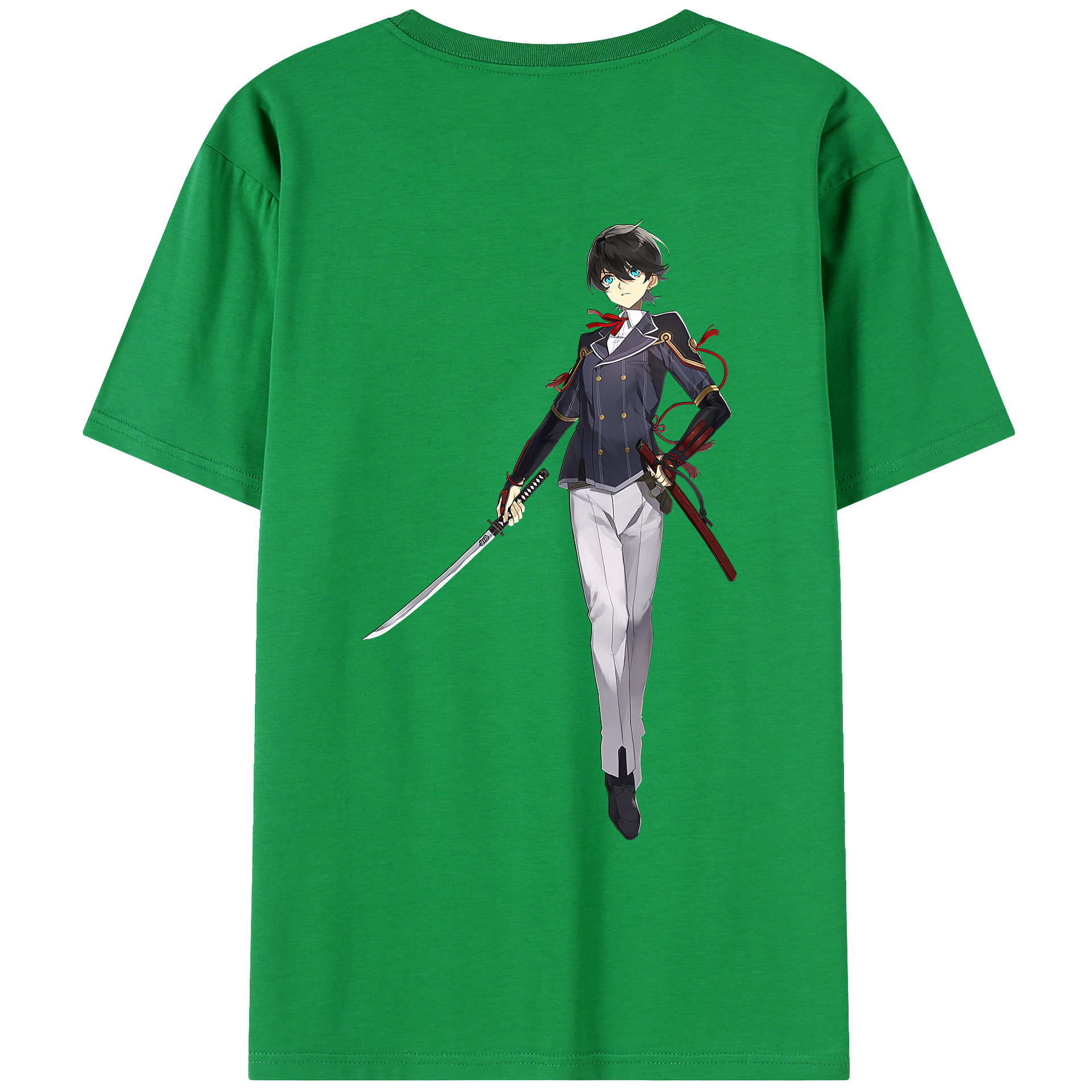 （画像用） 刀剣乱舞 Touken Ranbu レディース半袖Tシャツ(バックプリント)