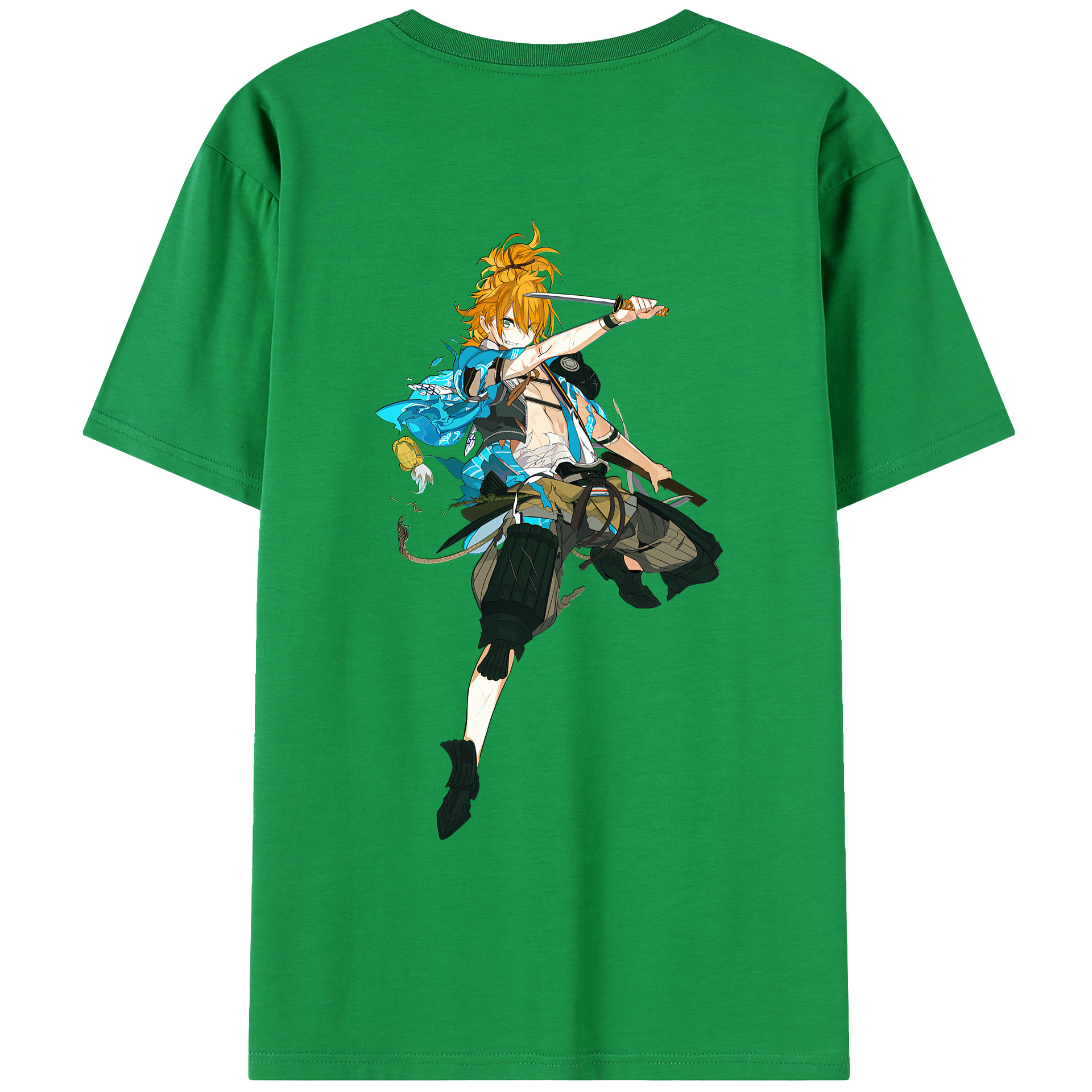 （画像用） 刀剣乱舞 Touken Ranbu レディース半袖Tシャツ(バックプリント)