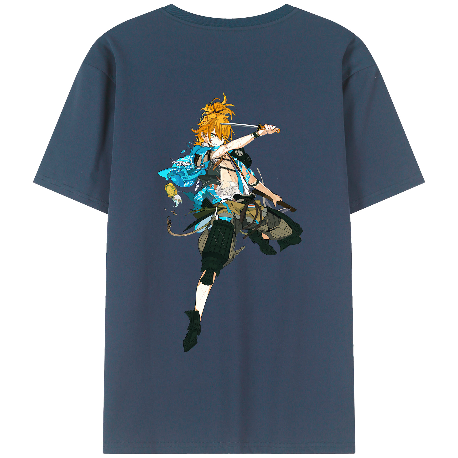 （画像用） 刀剣乱舞 Touken Ranbu レディース半袖Tシャツ(バックプリント)