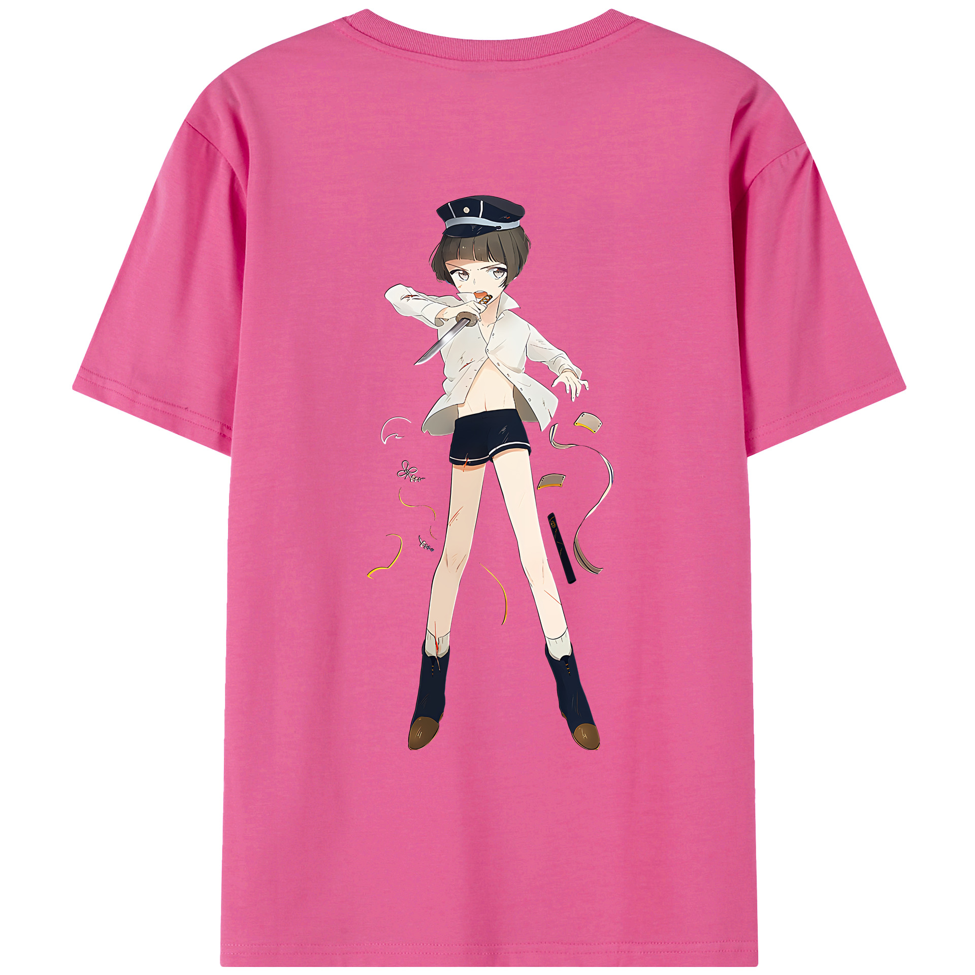 （画像用） 刀剣乱舞 Touken Ranbu レディース半袖Tシャツ(バックプリント)