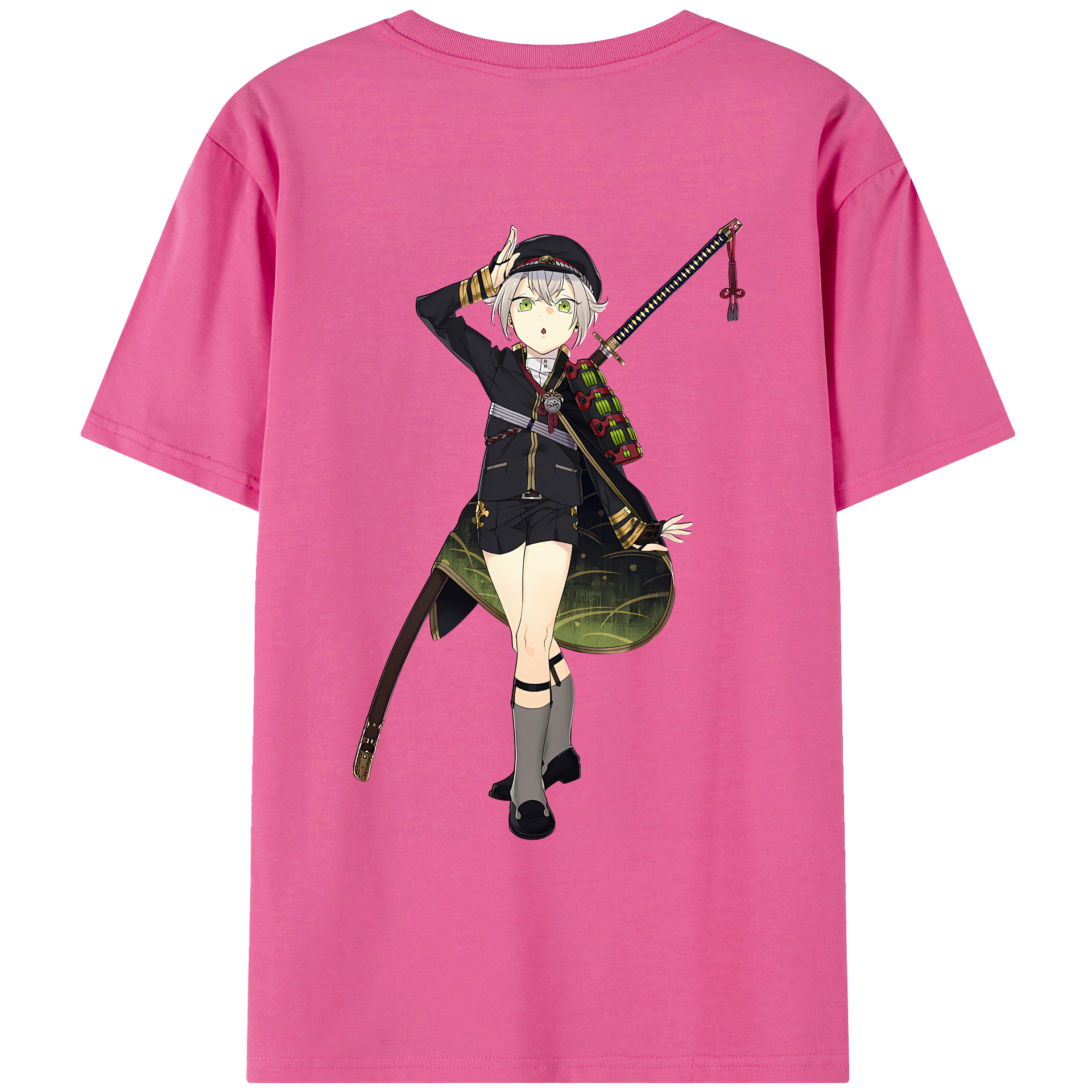 （画像用） 刀剣乱舞 Touken Ranbu レディース半袖Tシャツ(バックプリント)