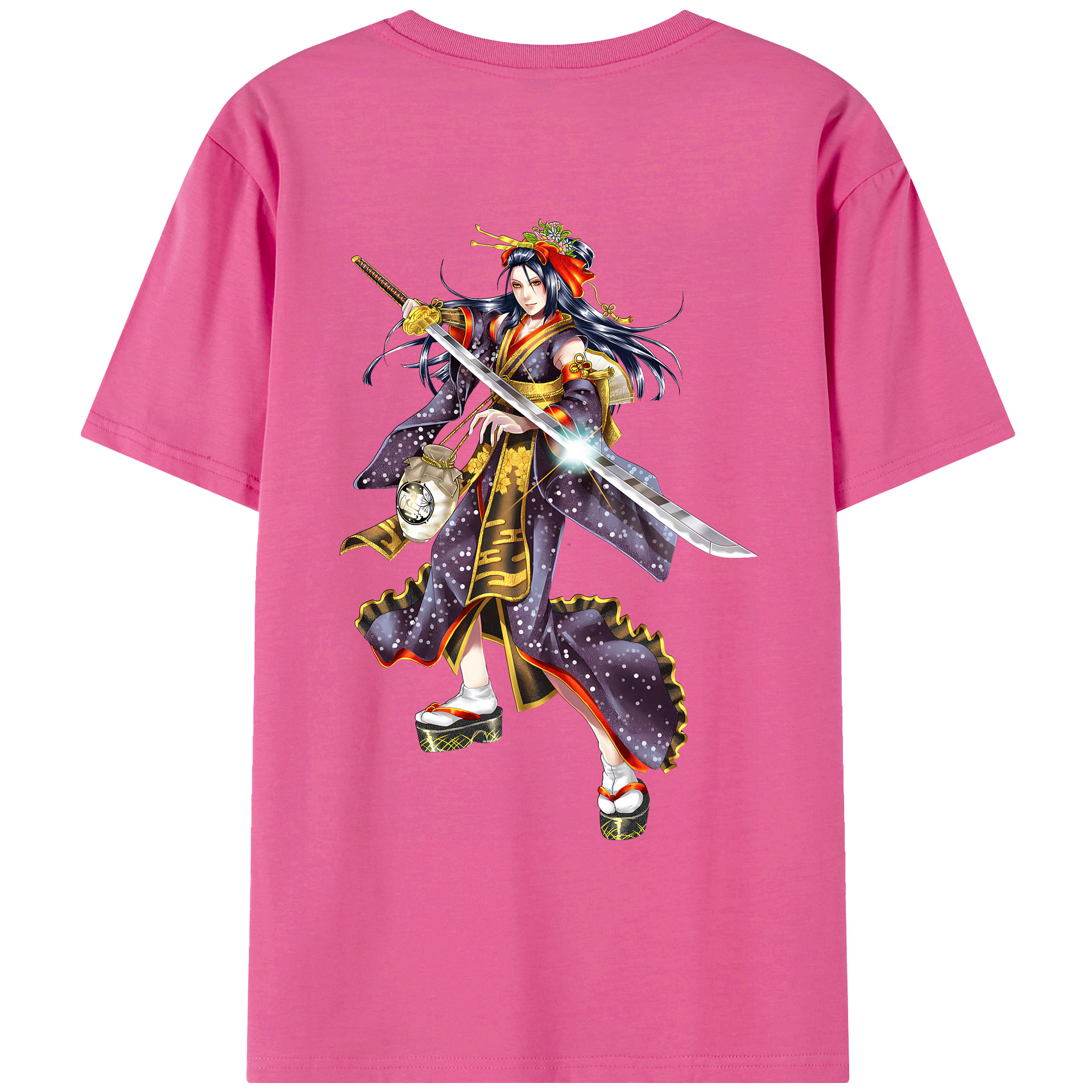 （画像用） 刀剣乱舞 Touken Ranbu レディース半袖Tシャツ(バックプリント)