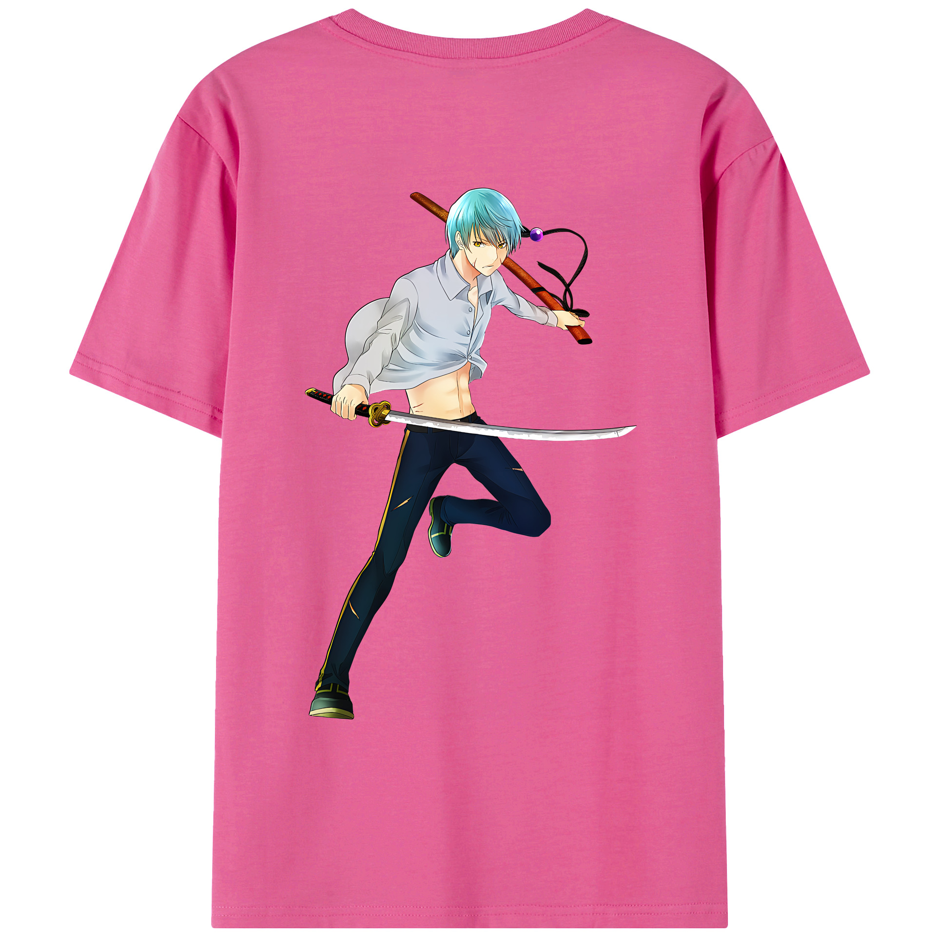 （画像用） 刀剣乱舞 Touken Ranbu レディース半袖Tシャツ(バックプリント)