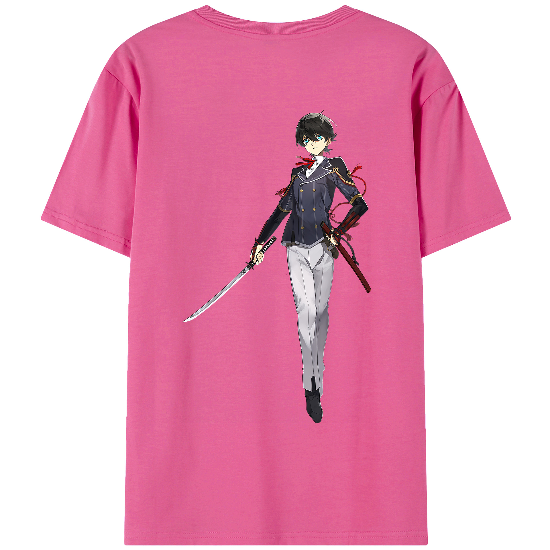 （画像用） 刀剣乱舞 Touken Ranbu レディース半袖Tシャツ(バックプリント)