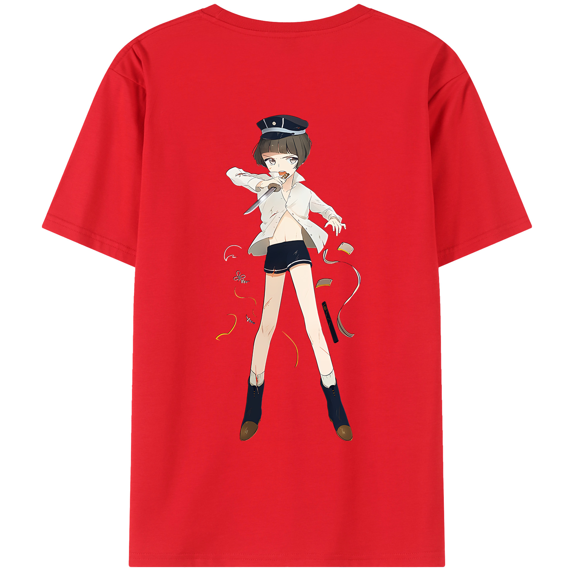 （画像用） 刀剣乱舞 Touken Ranbu レディース半袖Tシャツ(バックプリント)
