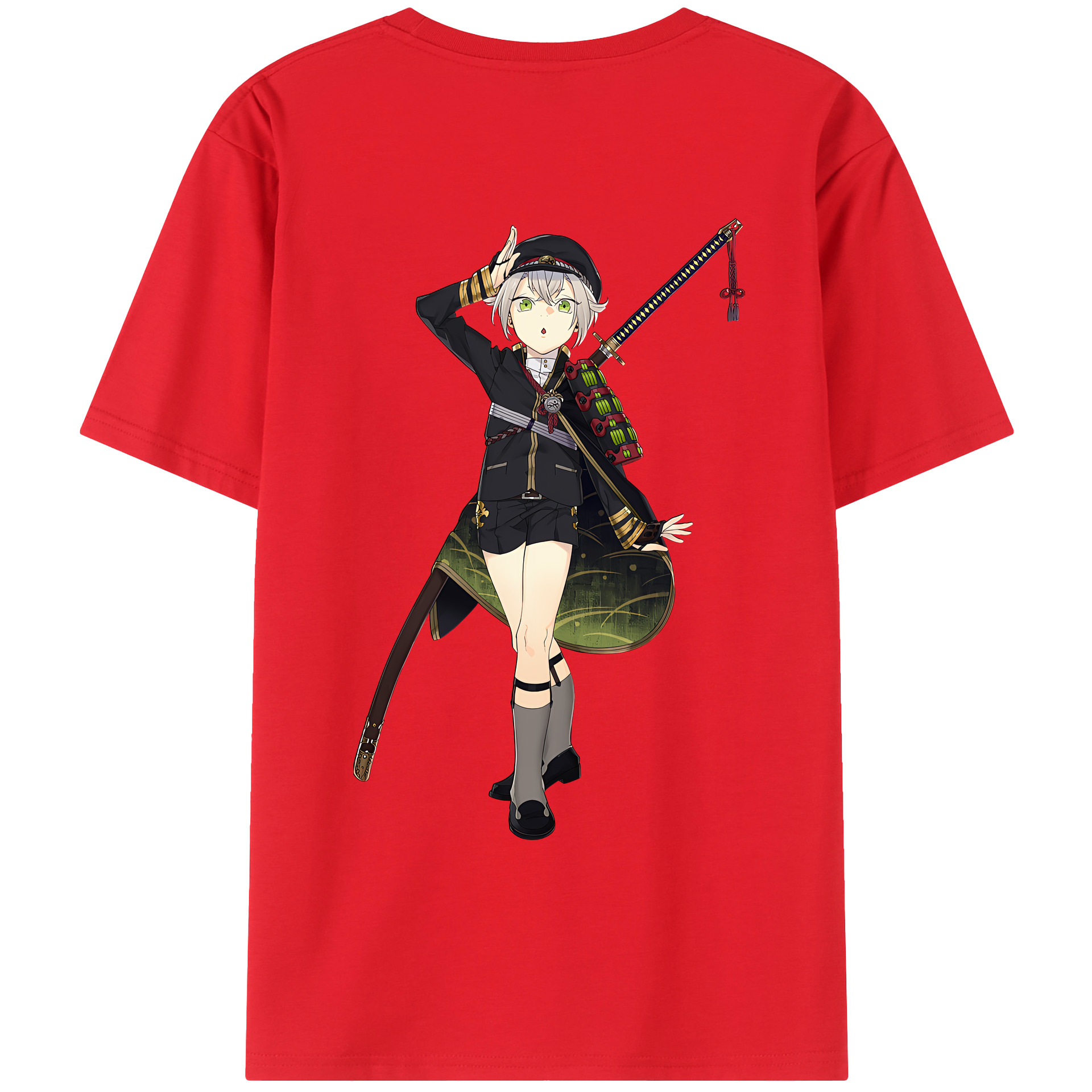 （画像用） 刀剣乱舞 Touken Ranbu レディース半袖Tシャツ(バックプリント)