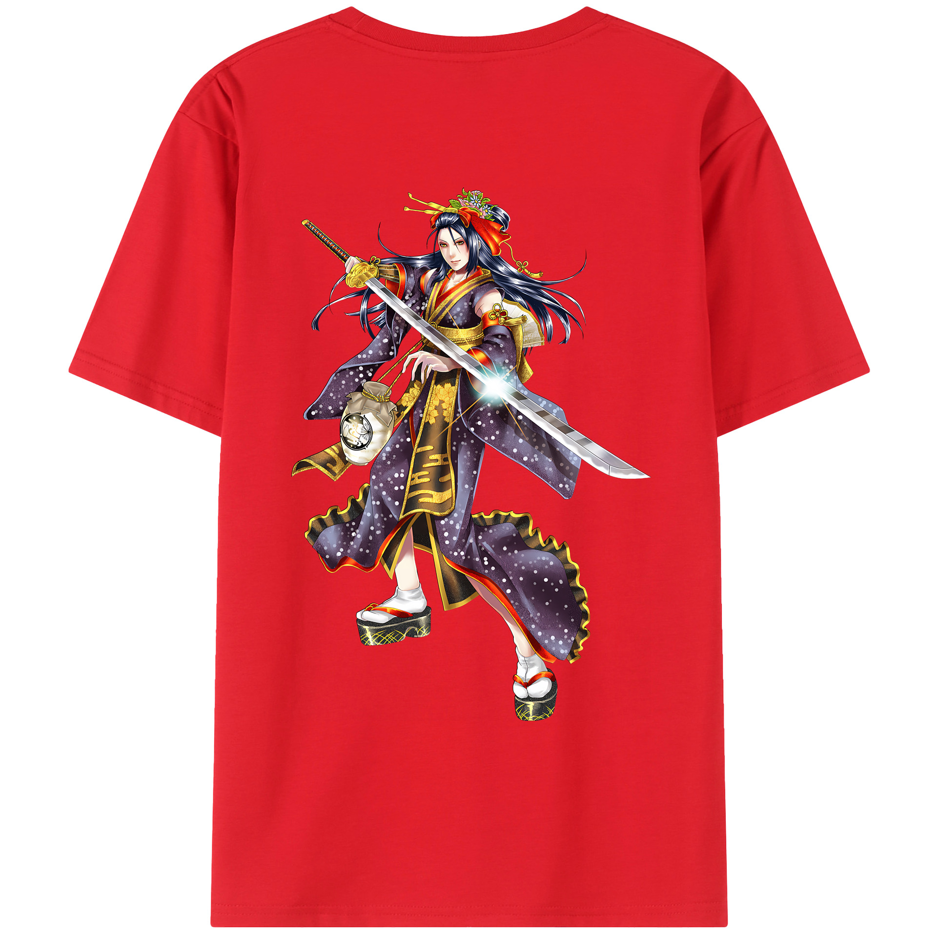 （画像用） 刀剣乱舞 Touken Ranbu レディース半袖Tシャツ(バックプリント)