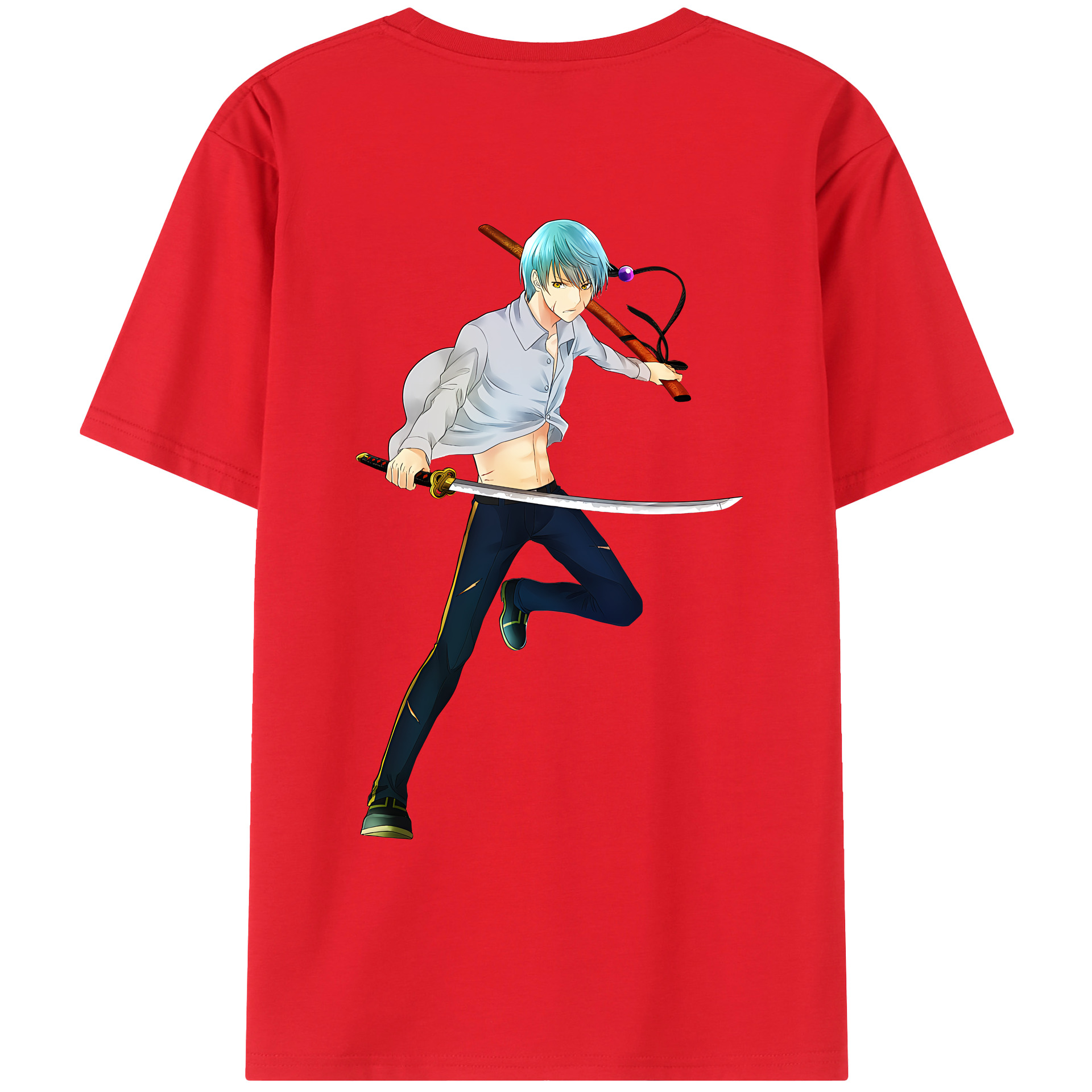 （画像用） 刀剣乱舞 Touken Ranbu レディース半袖Tシャツ(バックプリント)