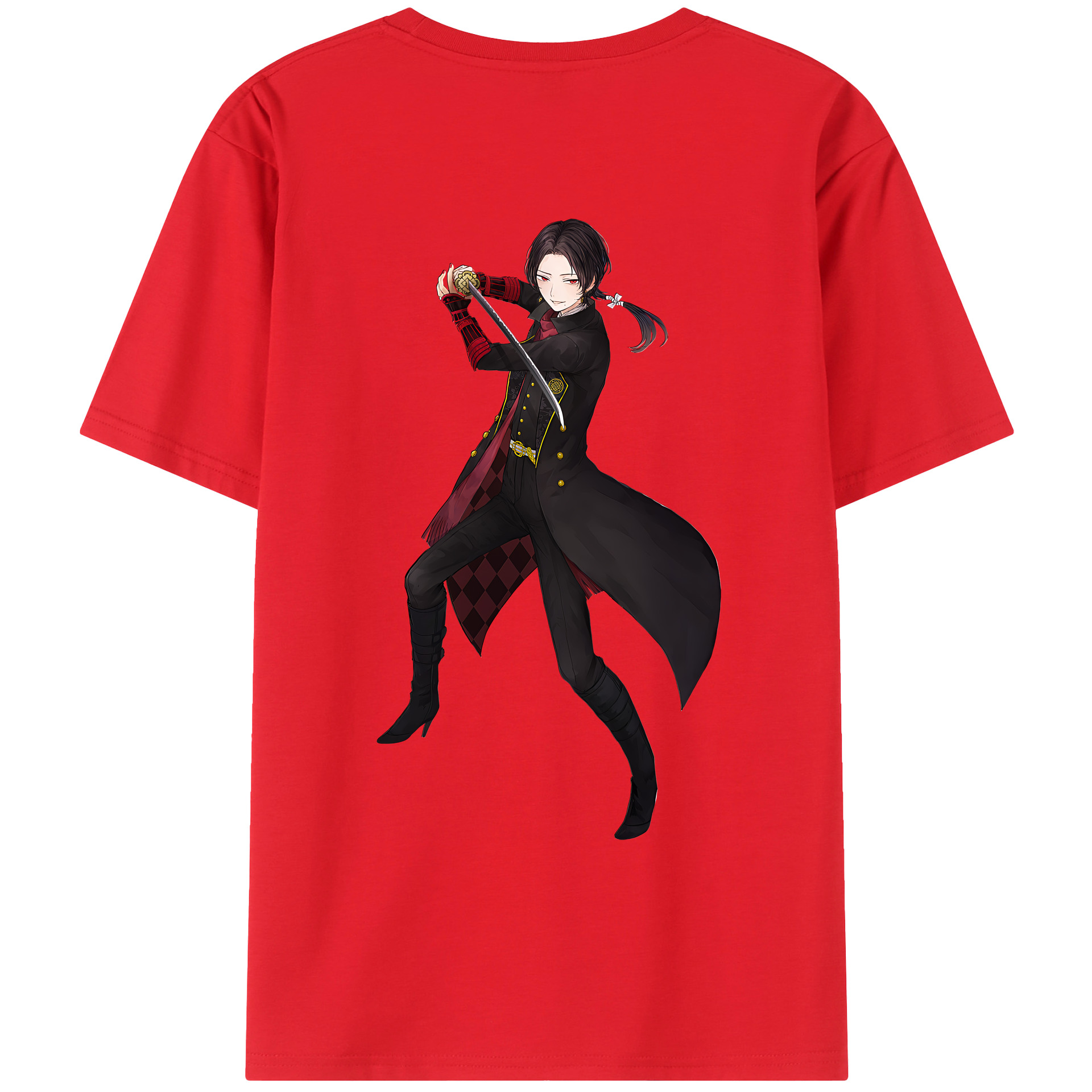 （画像用） 刀剣乱舞 Touken Ranbu レディース半袖Tシャツ(バックプリント)