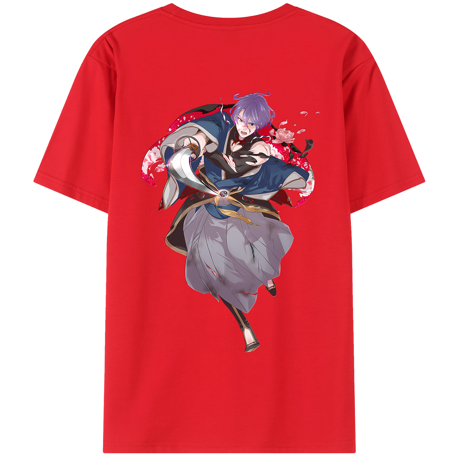 （画像用） 刀剣乱舞 Touken Ranbu レディース半袖Tシャツ(バックプリント)