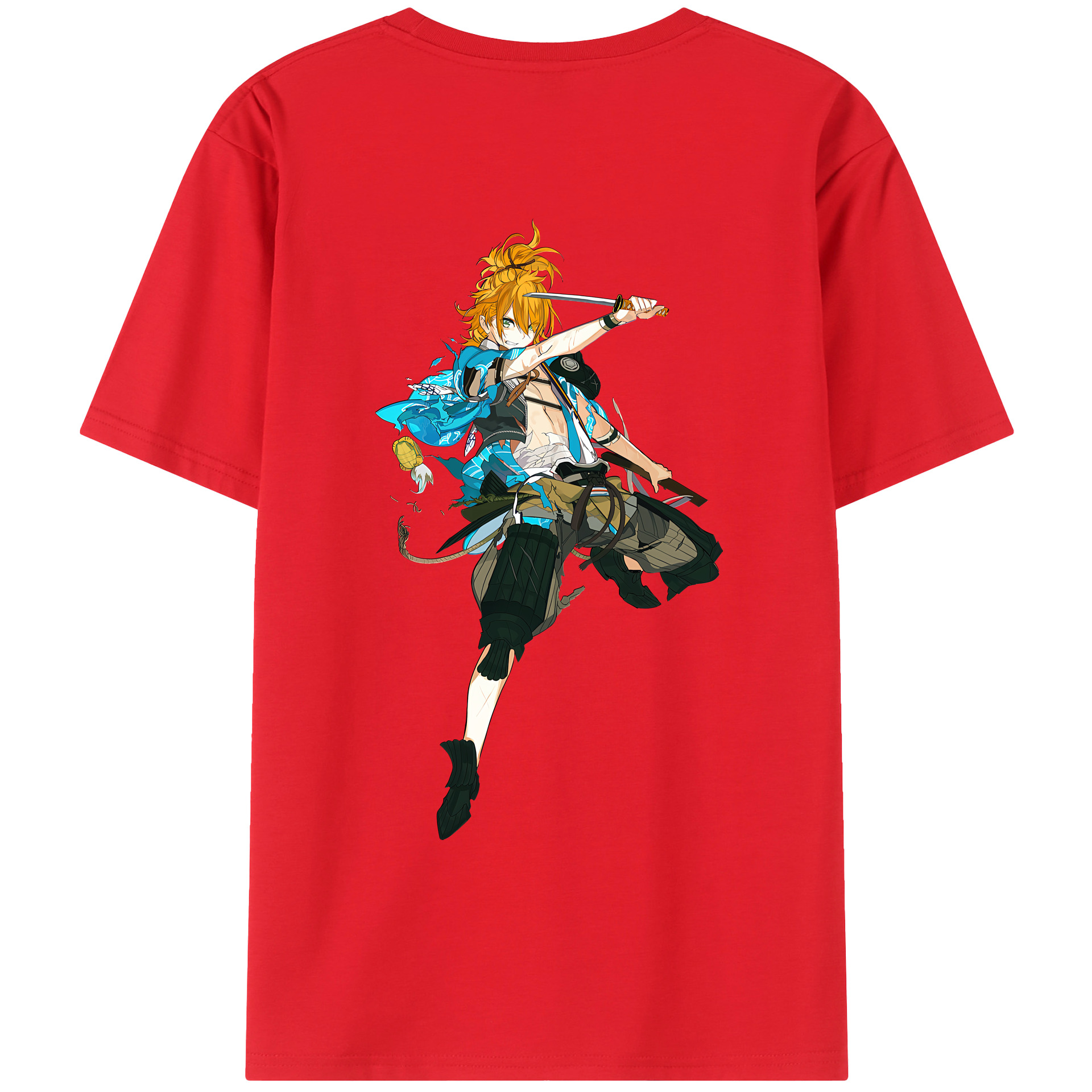 （画像用） 刀剣乱舞 Touken Ranbu レディース半袖Tシャツ(バックプリント)