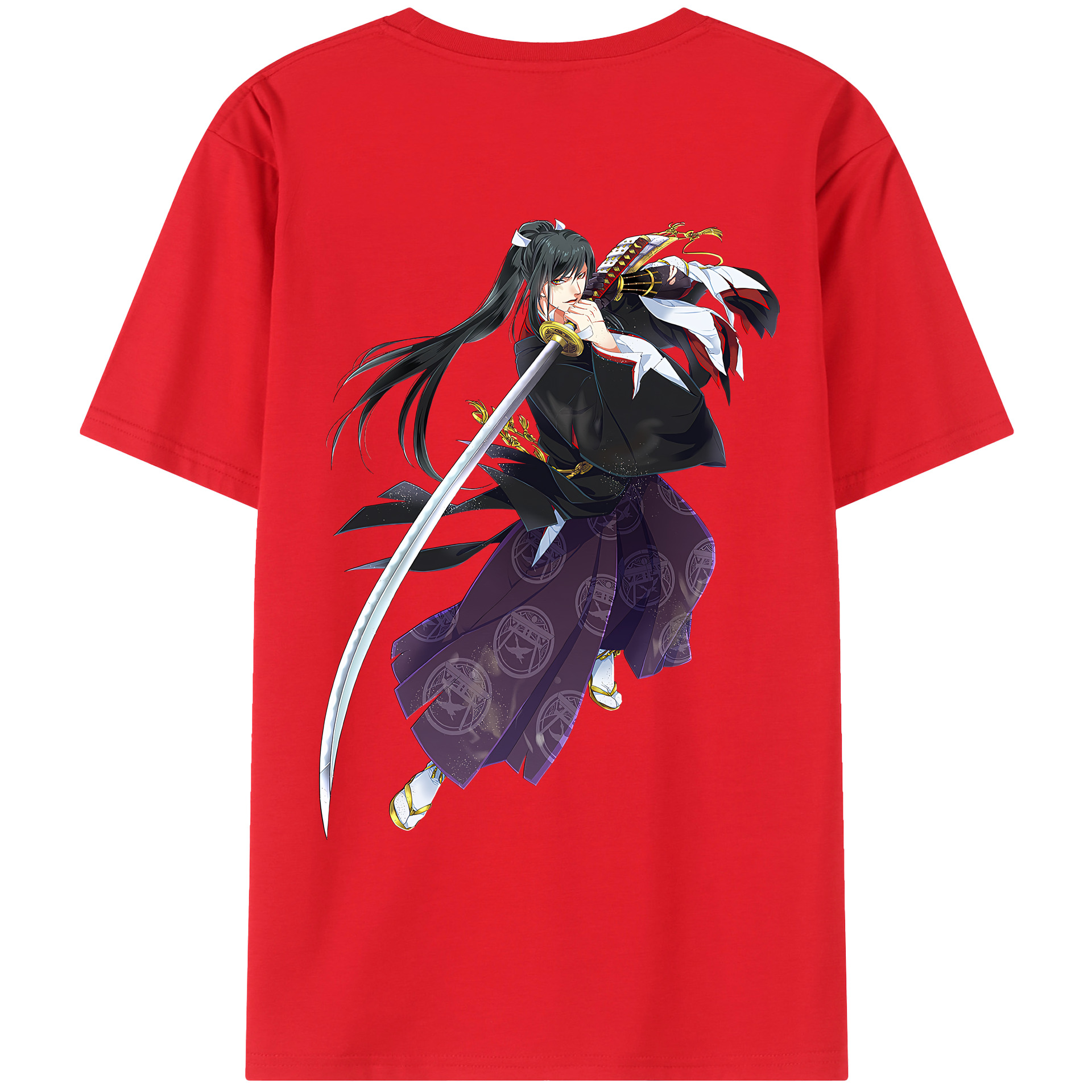 （画像用） 刀剣乱舞 Touken Ranbu レディース半袖Tシャツ(バックプリント)