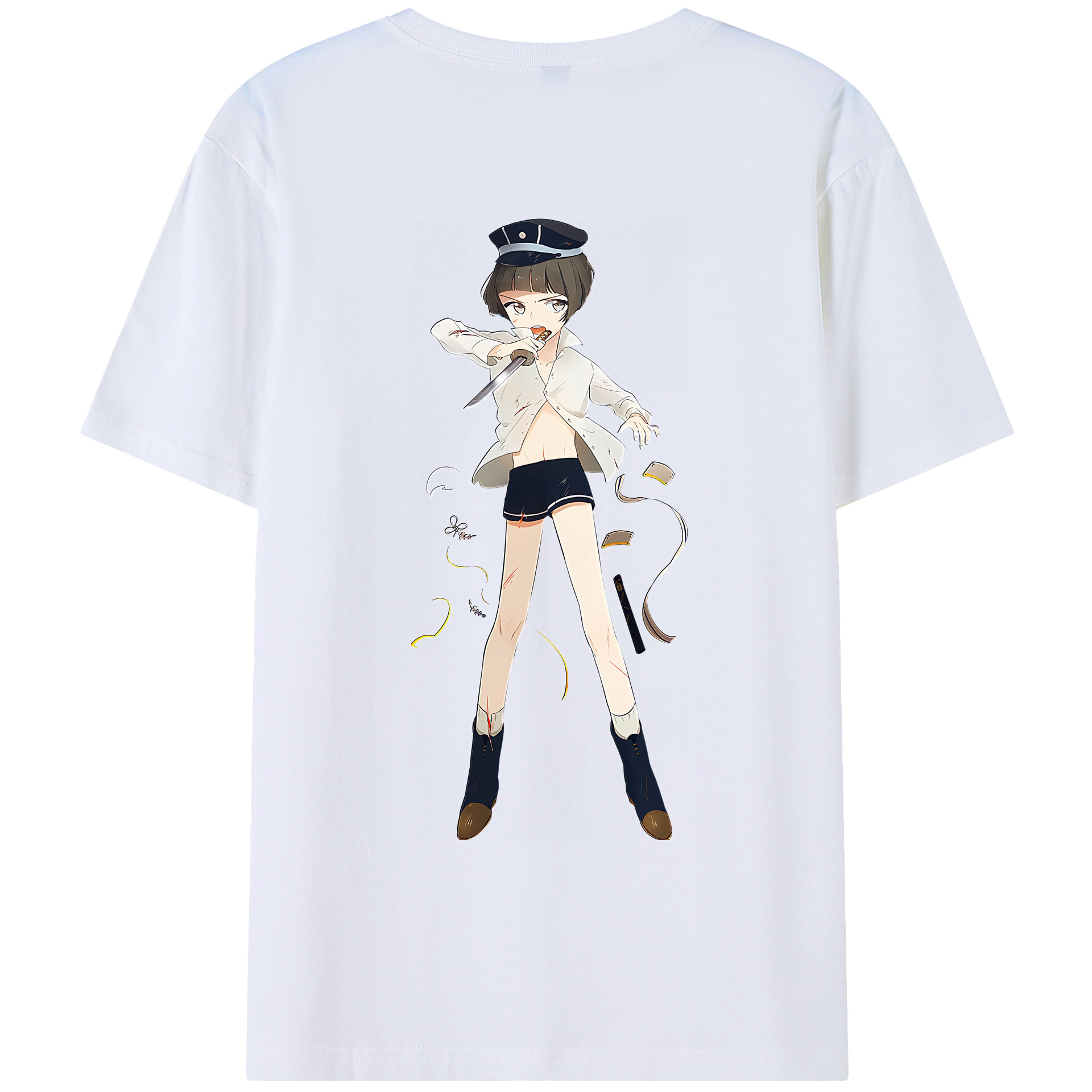 （画像用） 刀剣乱舞 Touken Ranbu レディース半袖Tシャツ(バックプリント)