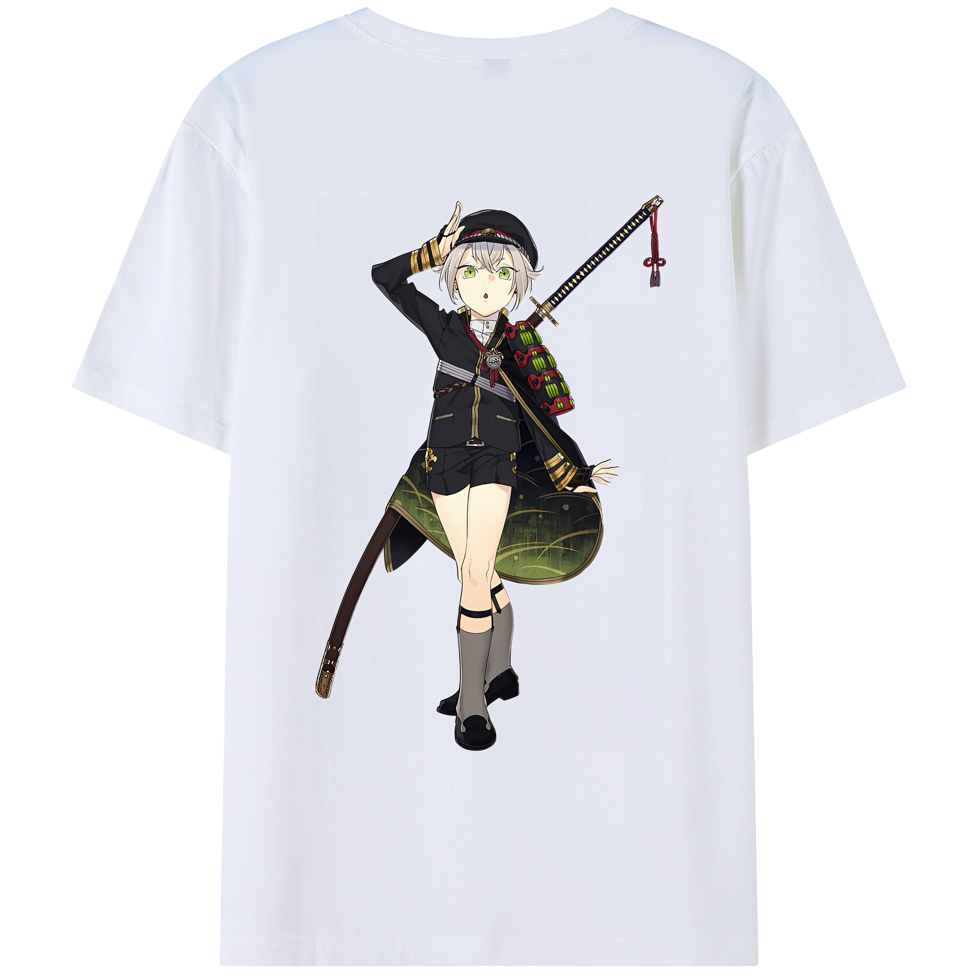 （画像用） 刀剣乱舞 Touken Ranbu レディース半袖Tシャツ(バックプリント)