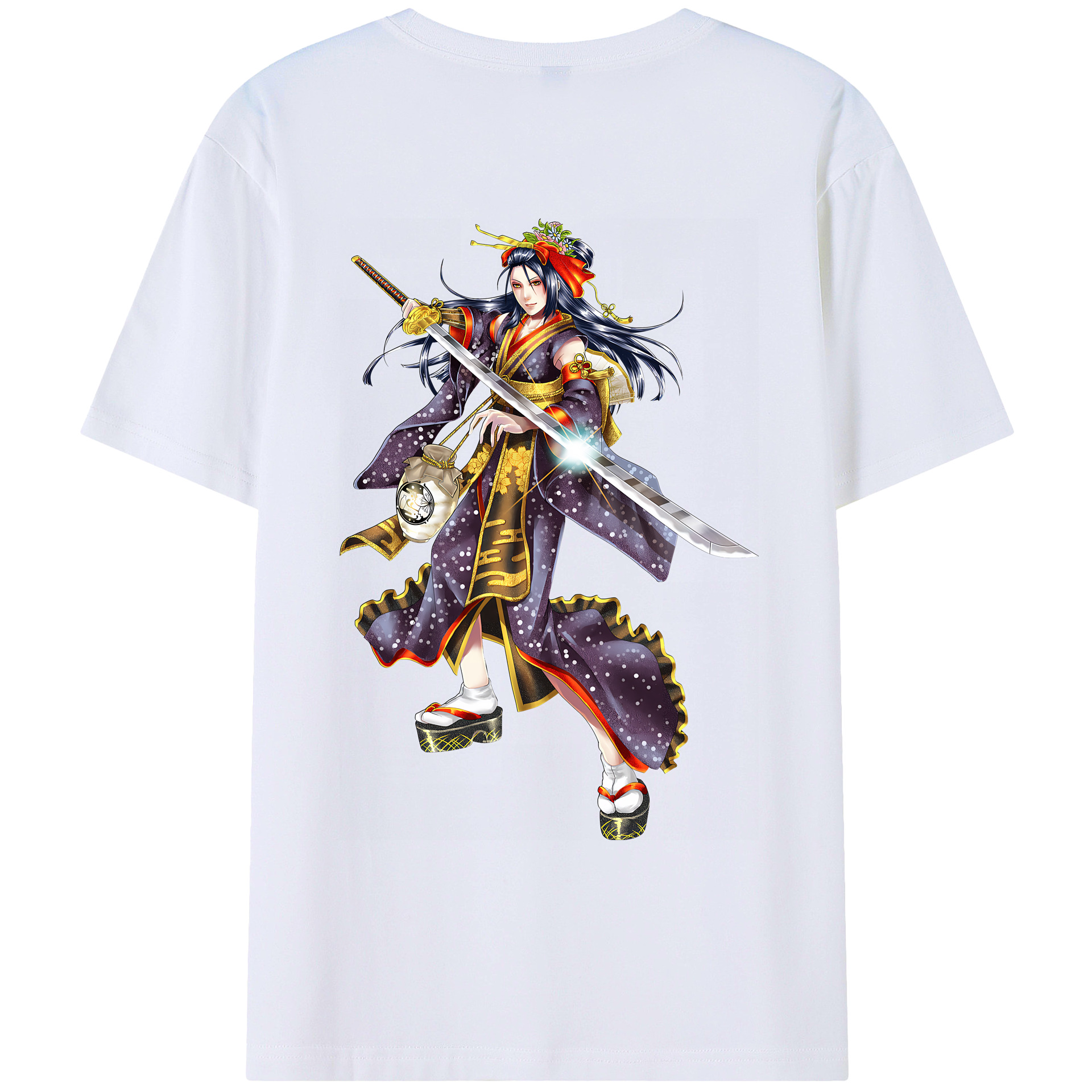 （画像用） 刀剣乱舞 Touken Ranbu レディース半袖Tシャツ(バックプリント)