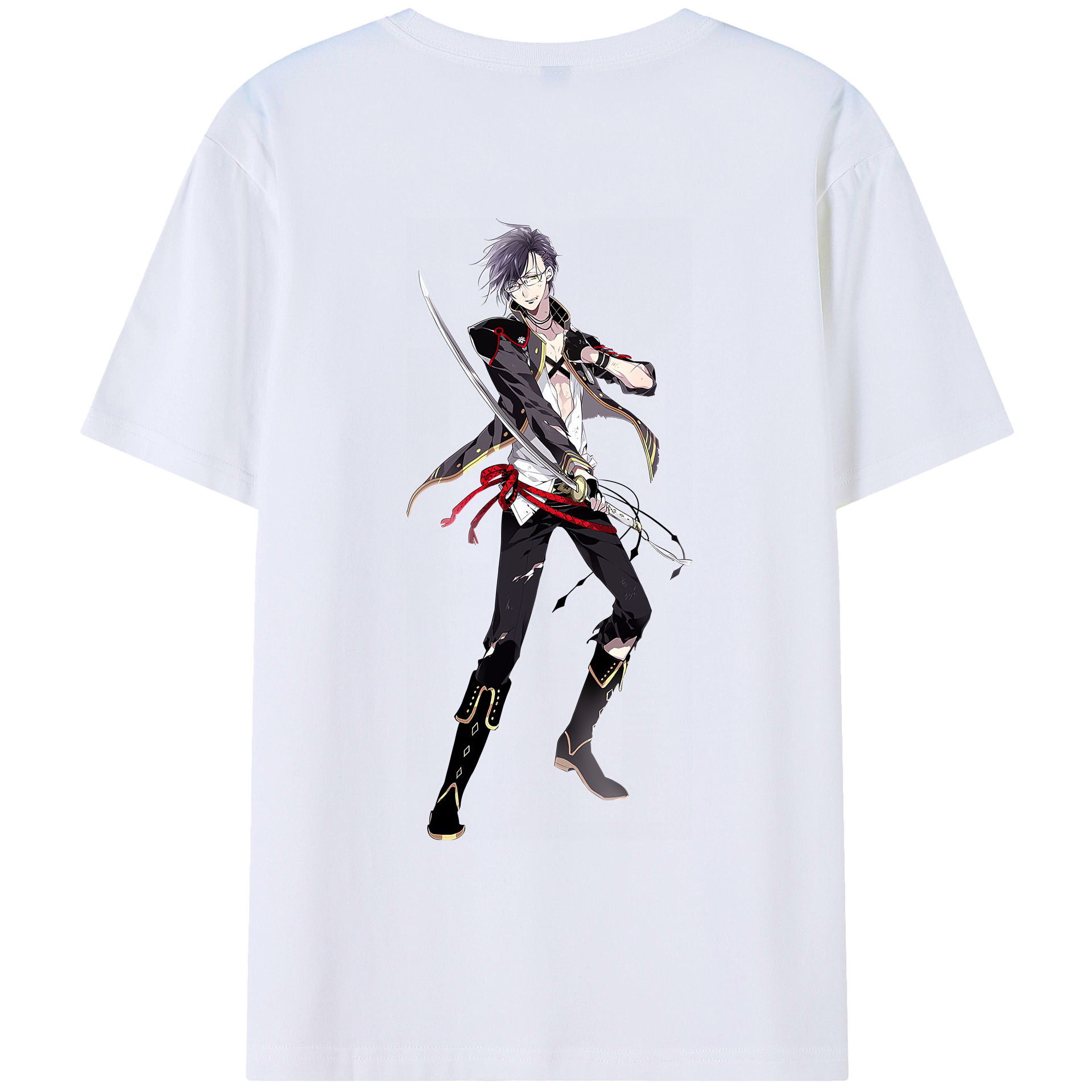 （画像用） 刀剣乱舞 Touken Ranbu レディース半袖Tシャツ(バックプリント)
