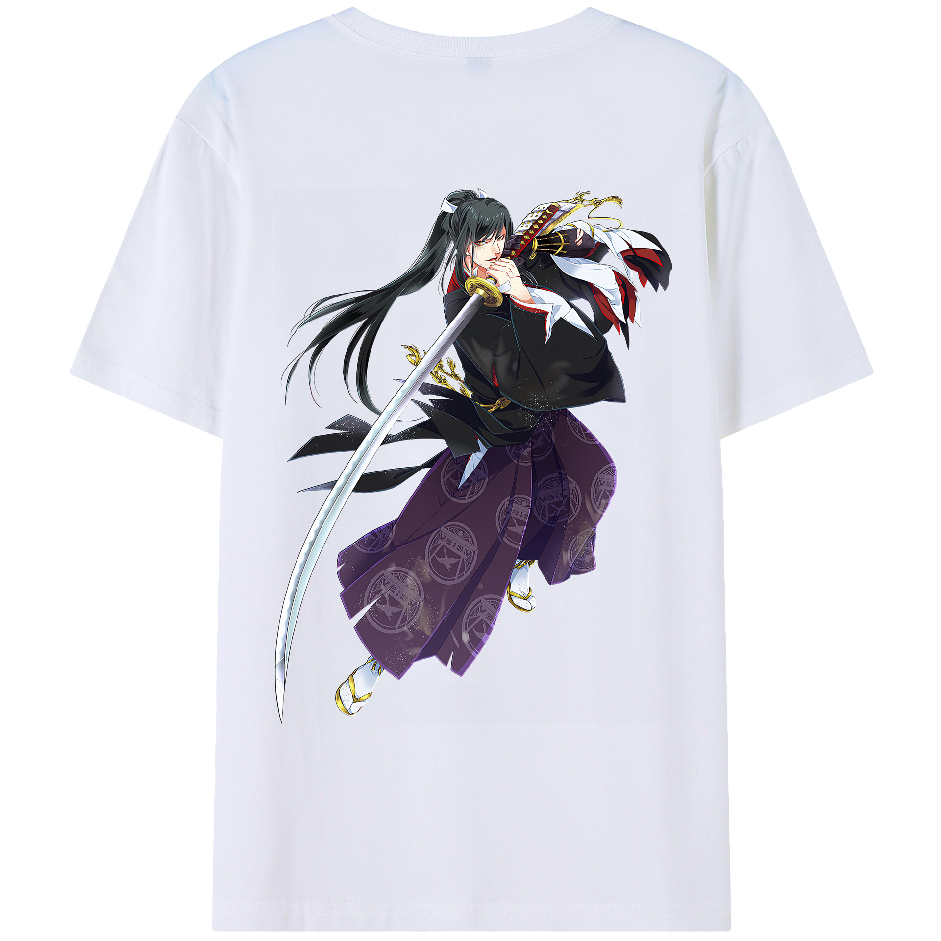 （画像用） 刀剣乱舞 Touken Ranbu レディース半袖Tシャツ(バックプリント)