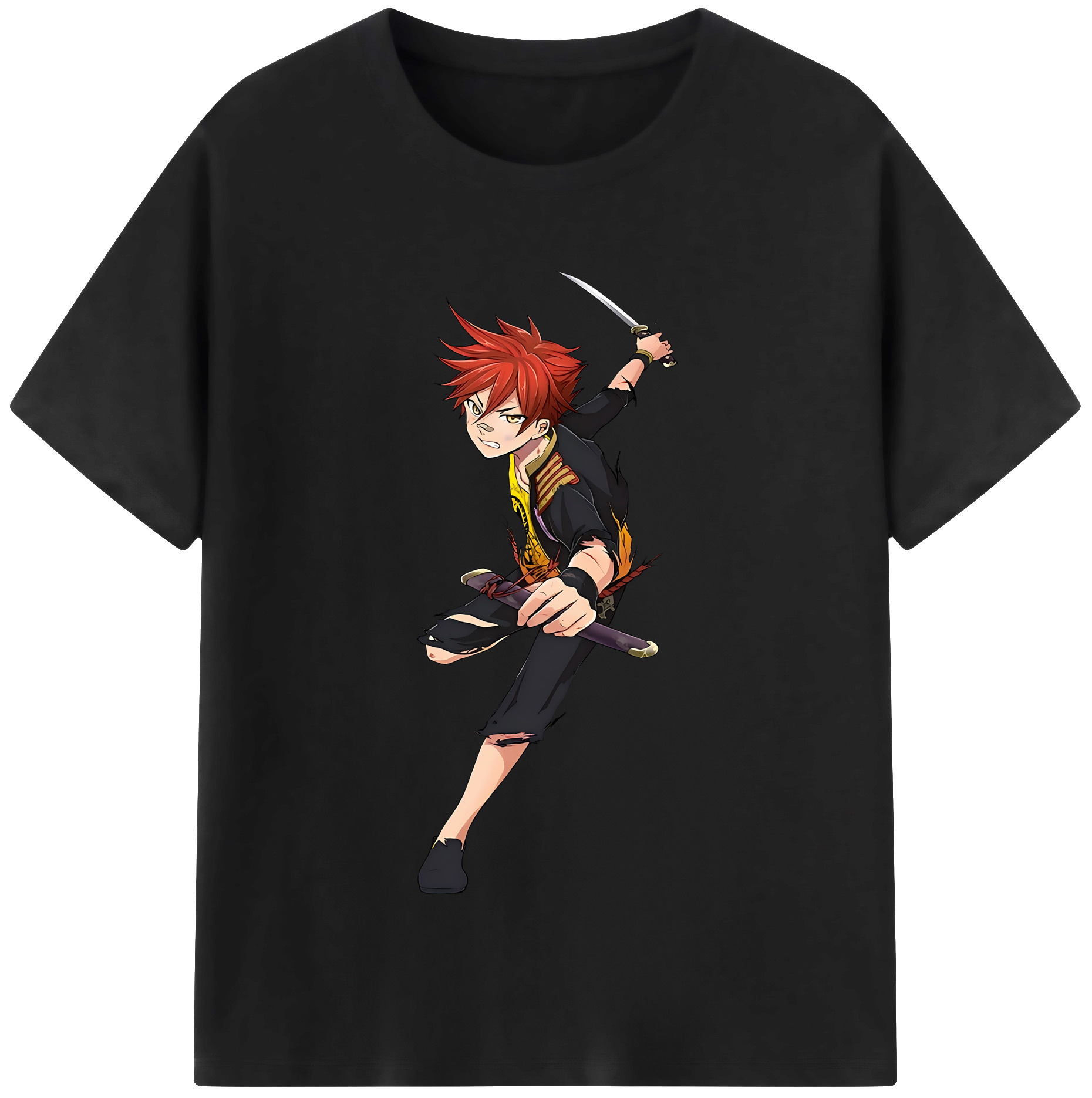 （画像用） 刀剣乱舞 Touken Ranbu レディースカジュアルプリントTシャツ（綿100％）