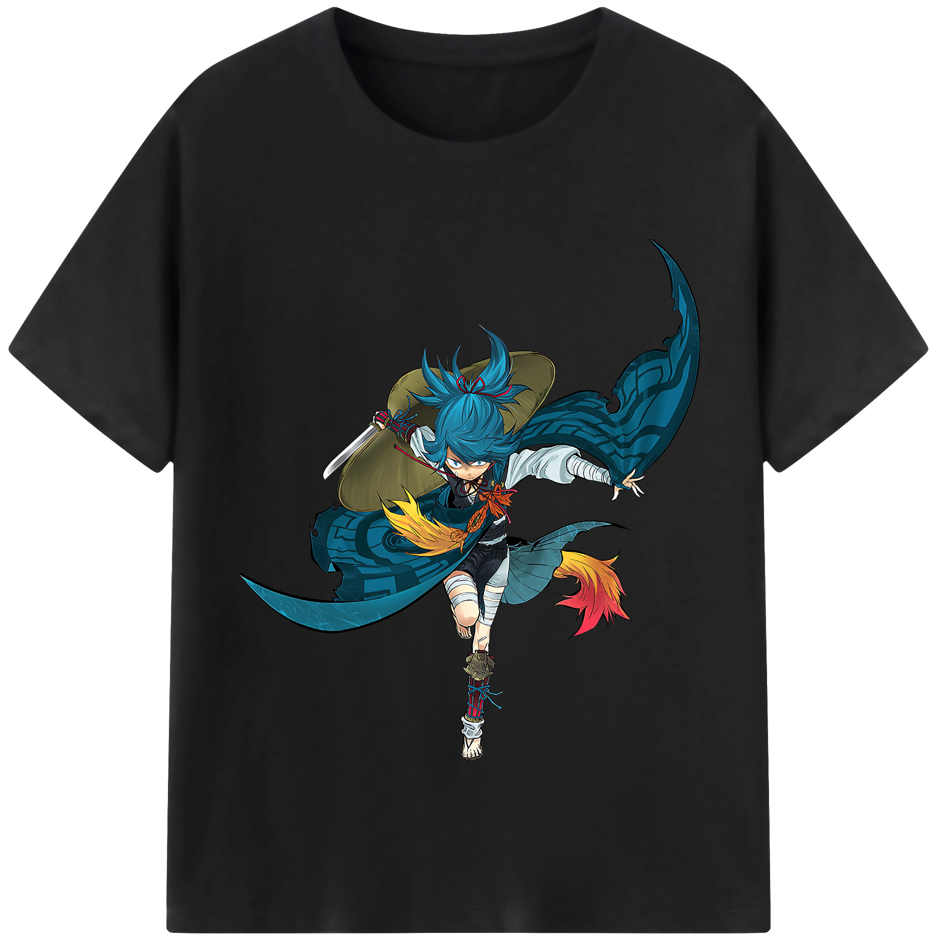 （画像用） 刀剣乱舞 Touken Ranbu レディースカジュアルプリントTシャツ（綿100％）
