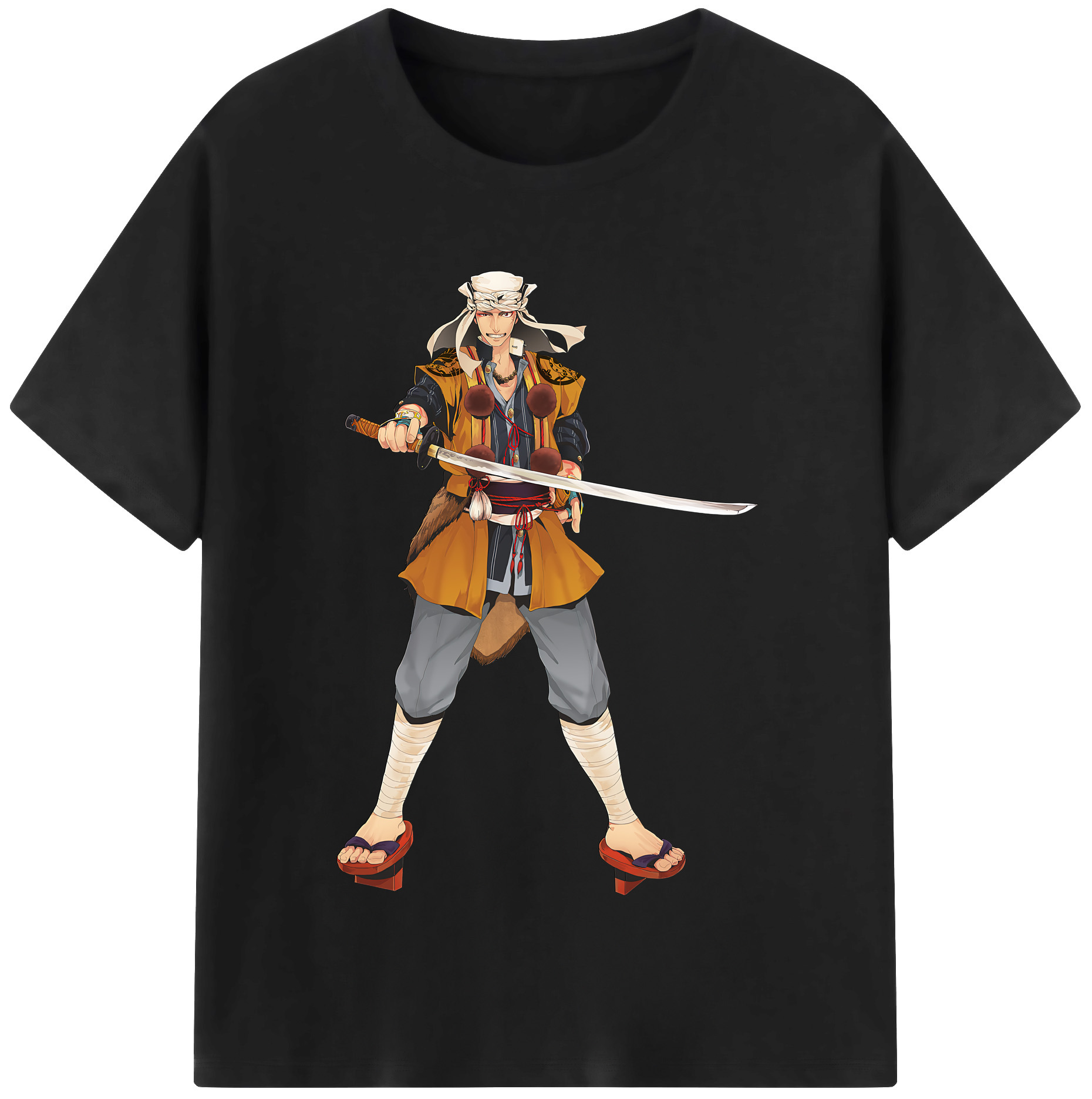 （画像用） 刀剣乱舞 Touken Ranbu レディースカジュアルプリントTシャツ（綿100％）