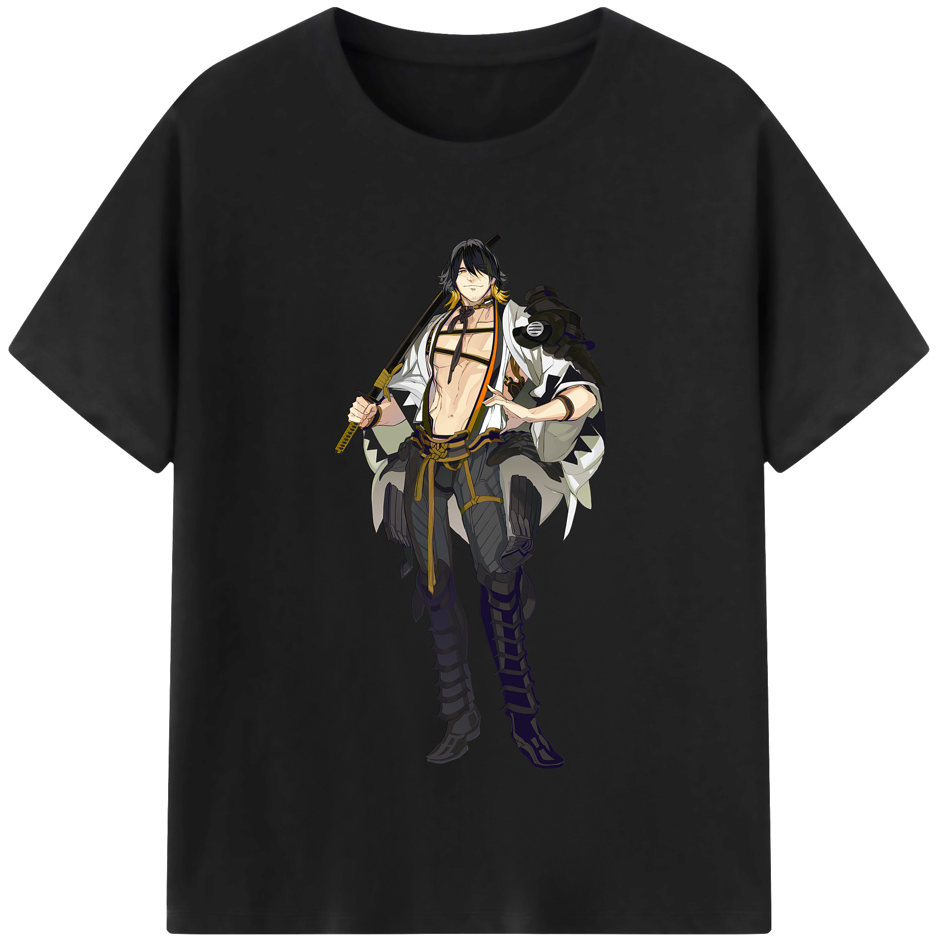 （画像用） 刀剣乱舞 Touken Ranbu レディースカジュアルプリントTシャツ（綿100％）