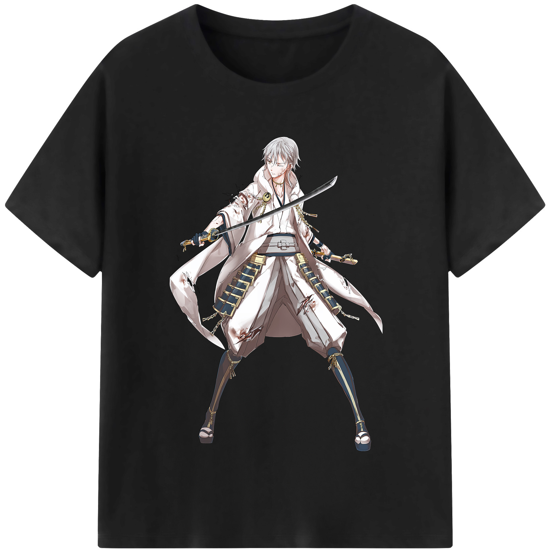 （画像用） 刀剣乱舞 Touken Ranbu レディースカジュアルプリントTシャツ（綿100％）