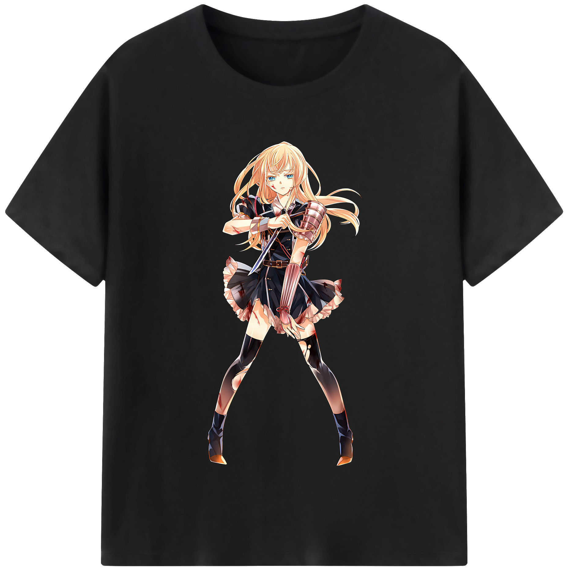 （画像用） 刀剣乱舞 Touken Ranbu レディースカジュアルプリントTシャツ（綿100％）