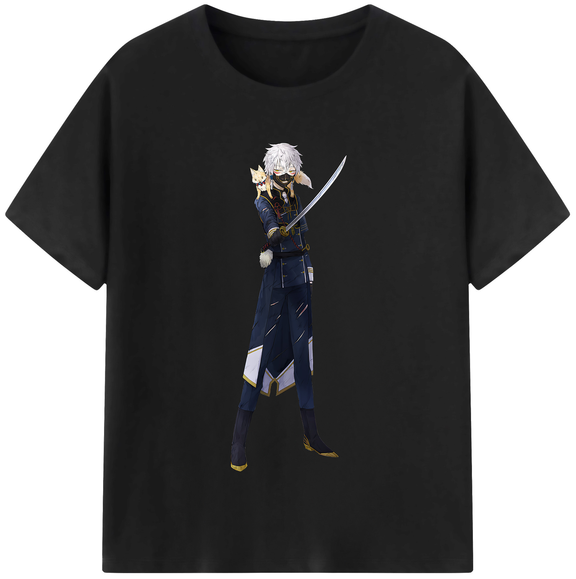 （画像用） 刀剣乱舞 Touken Ranbu レディースカジュアルプリントTシャツ（綿100％）