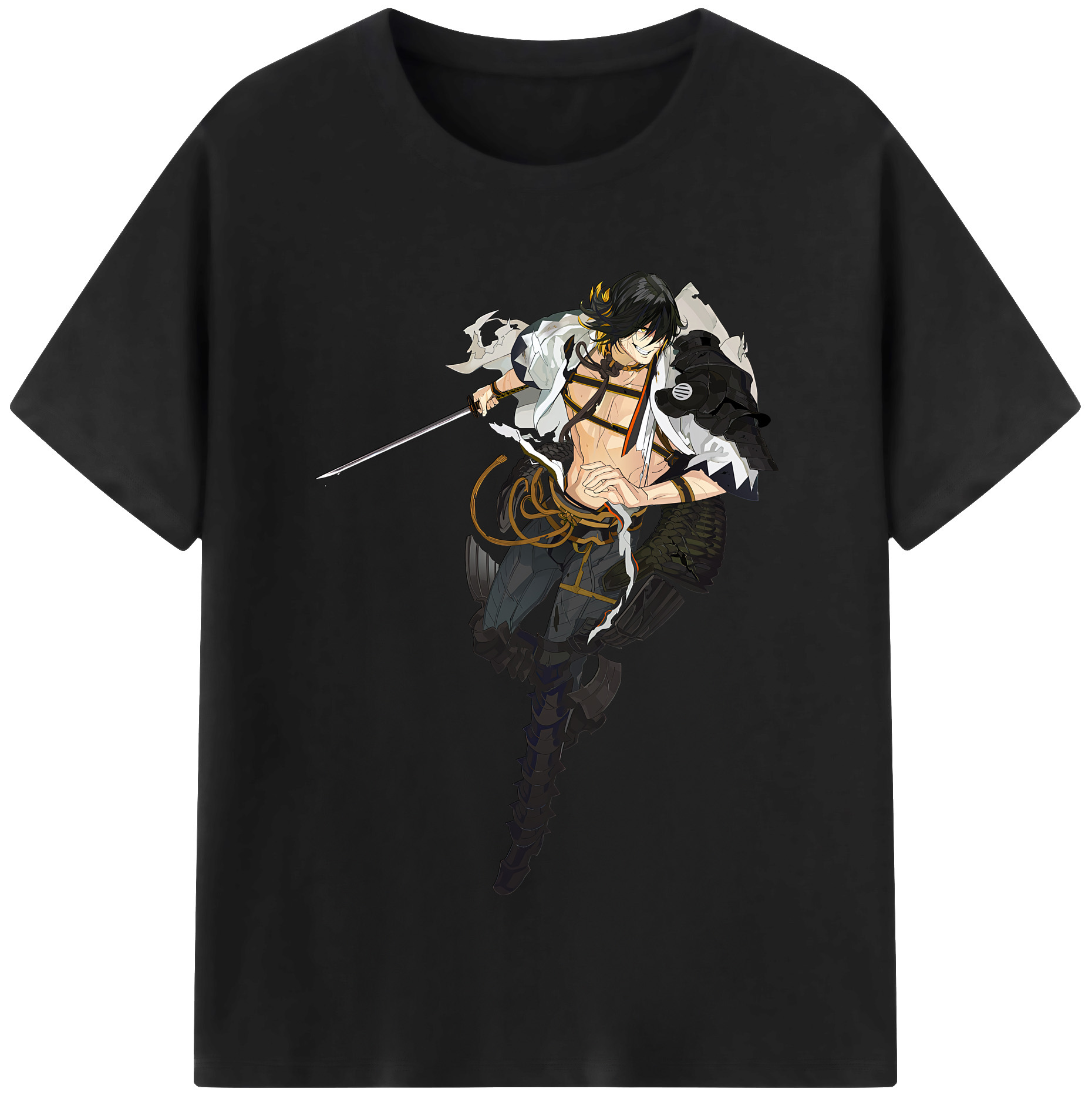 （画像用） 刀剣乱舞 Touken Ranbu レディースカジュアルプリントTシャツ（綿100％）