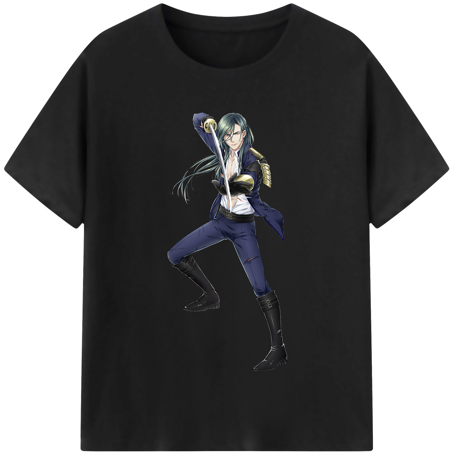 （画像用） 刀剣乱舞 Touken Ranbu レディースカジュアルプリントTシャツ（綿100％）