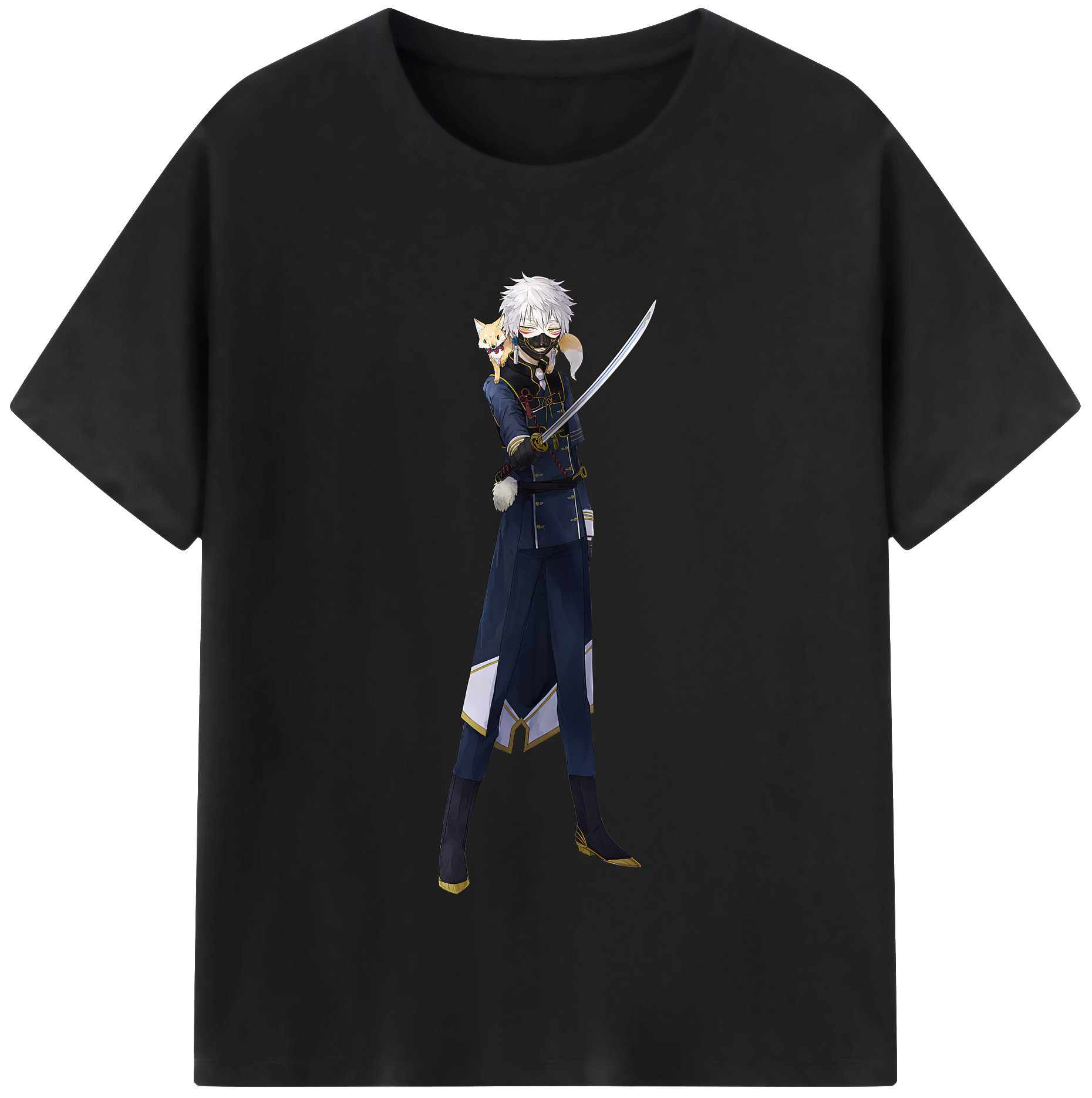 （画像用） 刀剣乱舞 Touken Ranbu レディースカジュアルプリントTシャツ（綿100％）