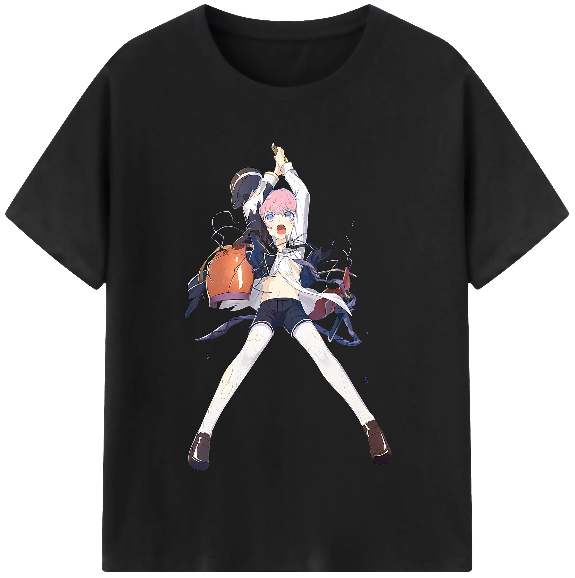 （画像用） 刀剣乱舞 Touken Ranbu レディースカジュアルプリントTシャツ（綿100％）