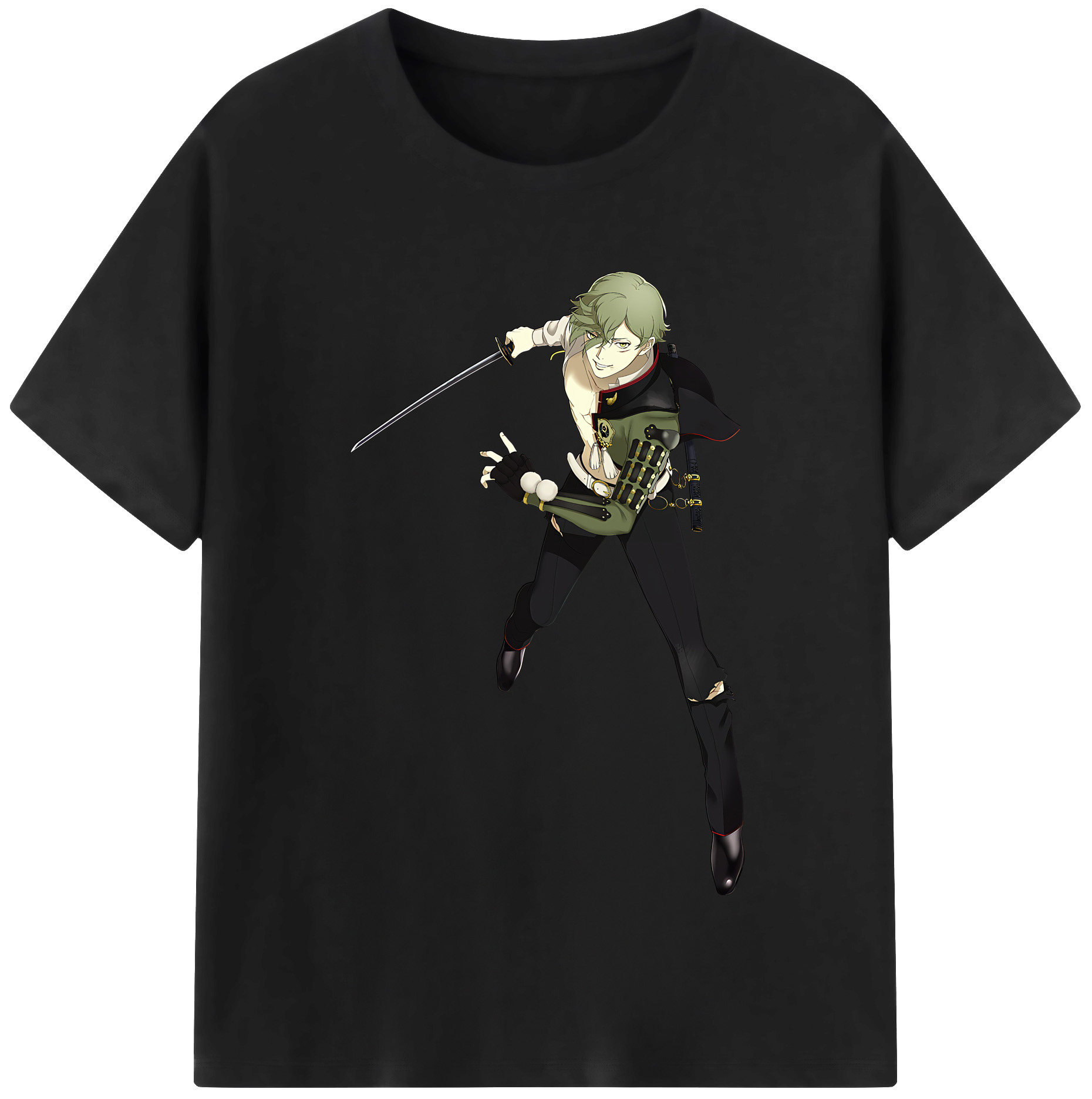 （画像用） 刀剣乱舞 Touken Ranbu レディースカジュアルプリントTシャツ（綿100％）