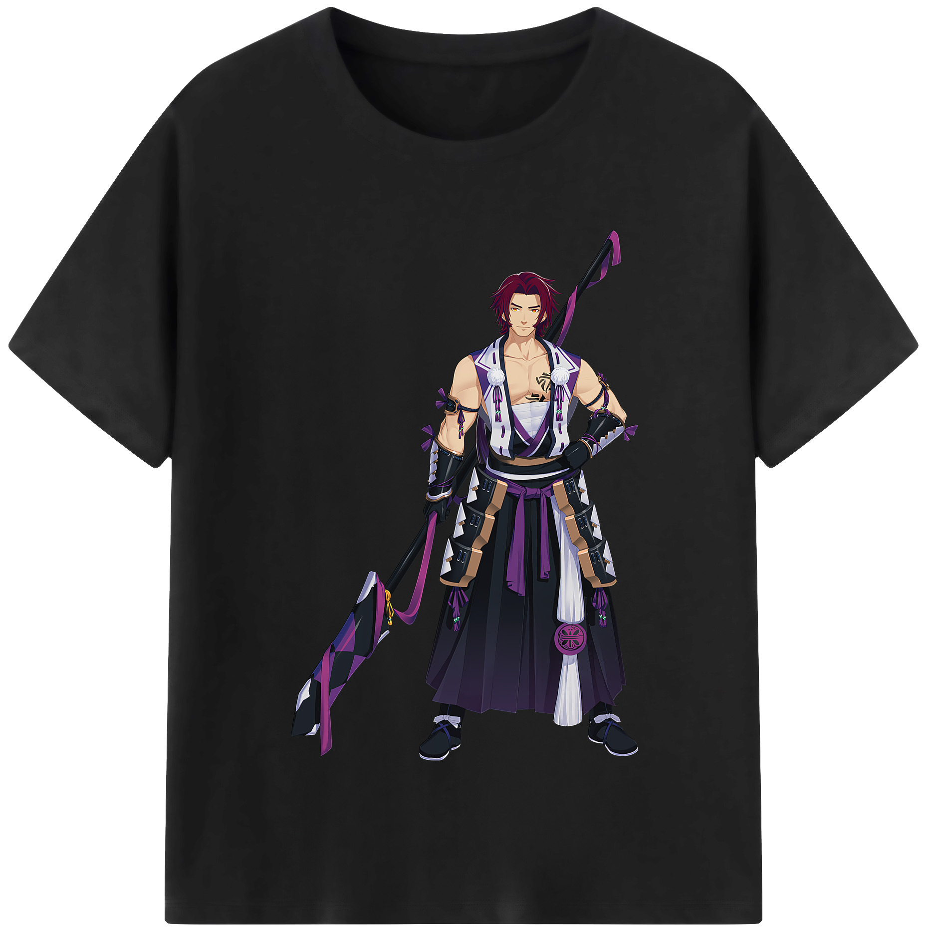 （画像用） 刀剣乱舞 Touken Ranbu レディースカジュアルプリントTシャツ（綿100％）