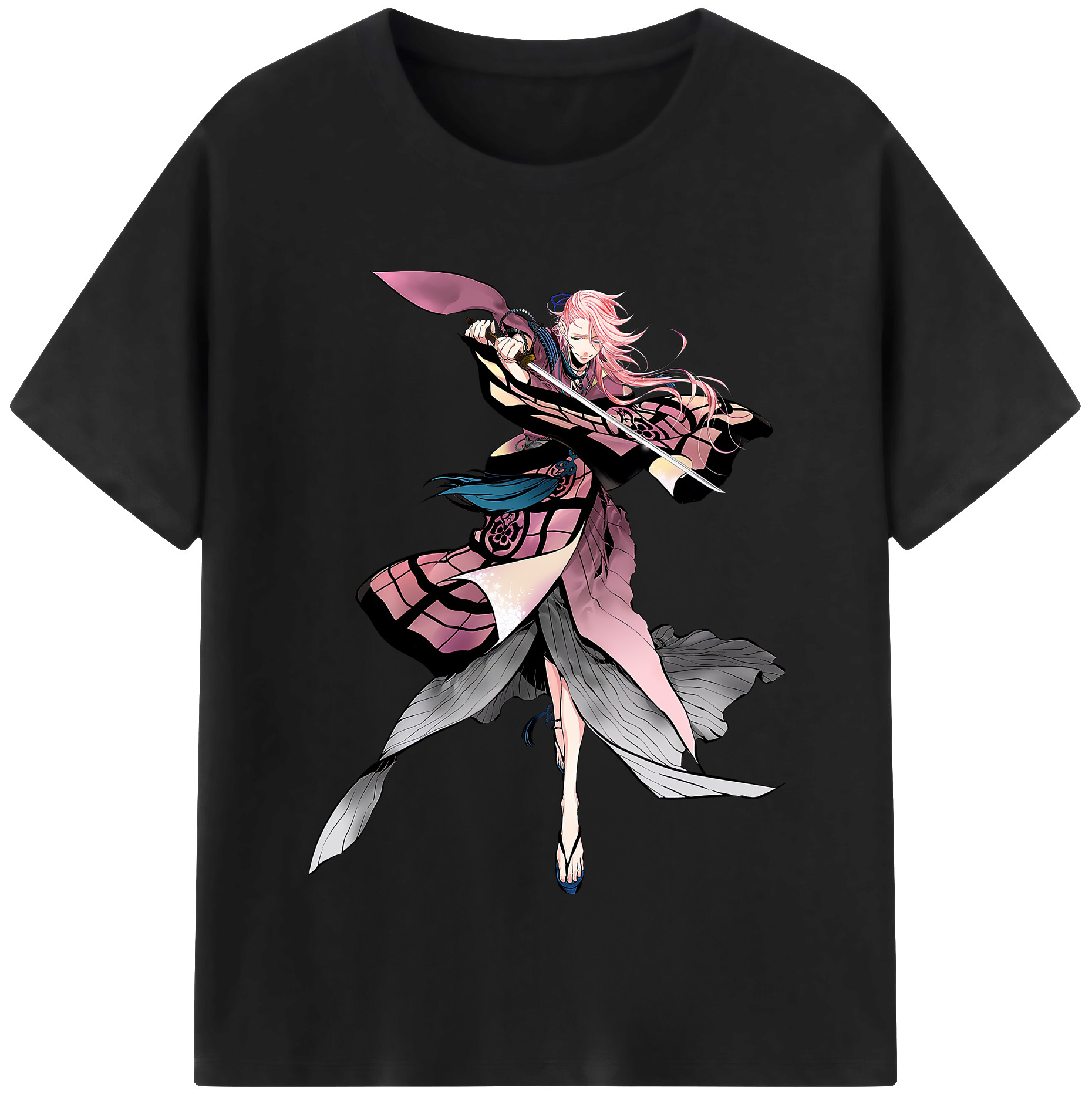 （画像用） 刀剣乱舞 Touken Ranbu レディースカジュアルプリントTシャツ（綿100％）