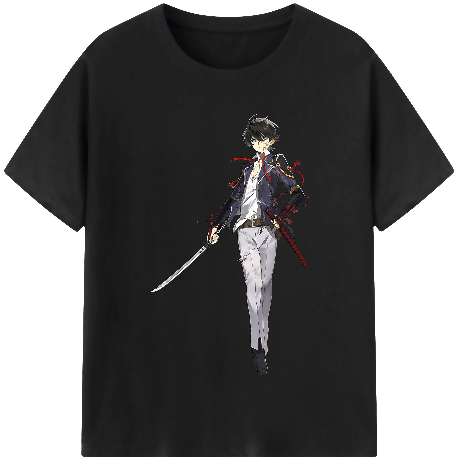 （画像用） 刀剣乱舞 Touken Ranbu レディースカジュアルプリントTシャツ（綿100％）