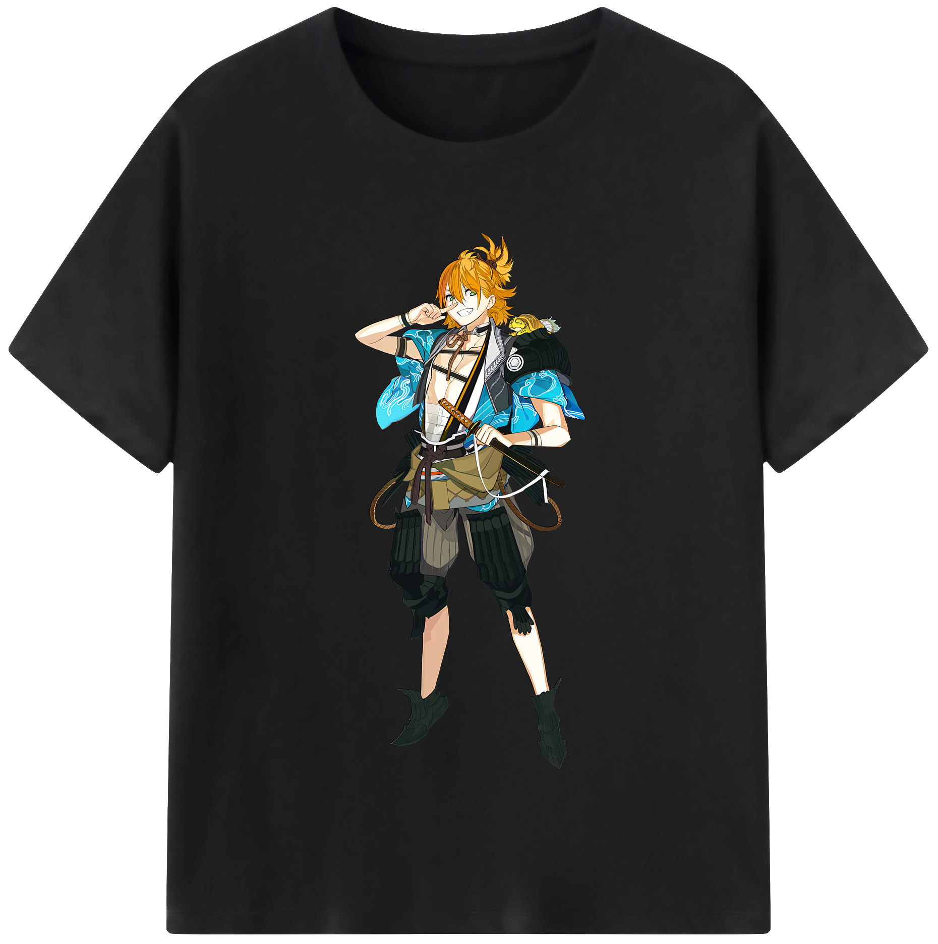 （画像用） 刀剣乱舞 Touken Ranbu レディースカジュアルプリントTシャツ（綿100％）