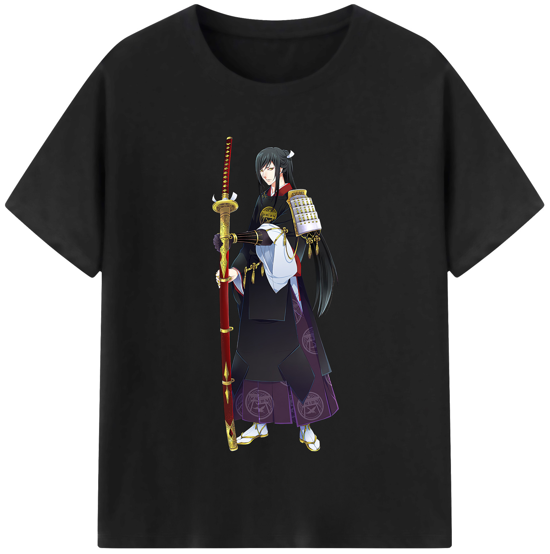（画像用） 刀剣乱舞 Touken Ranbu レディースカジュアルプリントTシャツ（綿100％）