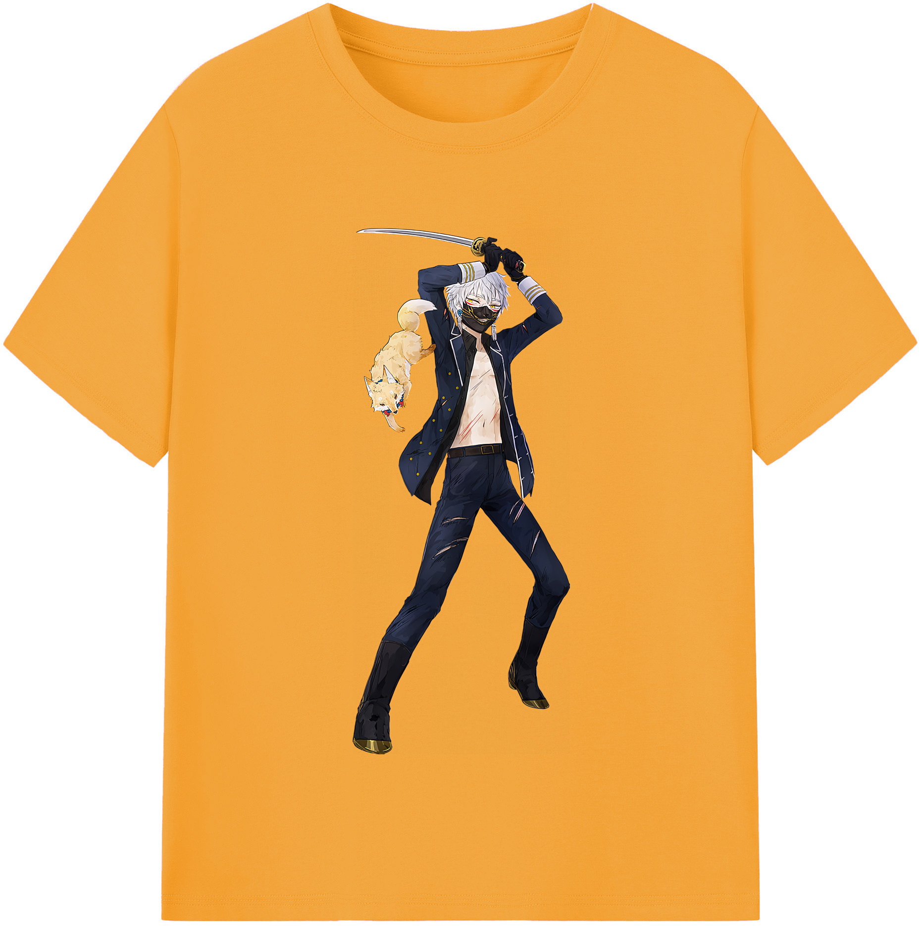 （画像用） 刀剣乱舞 Touken Ranbu レディースカジュアルプリントTシャツ（綿100％）