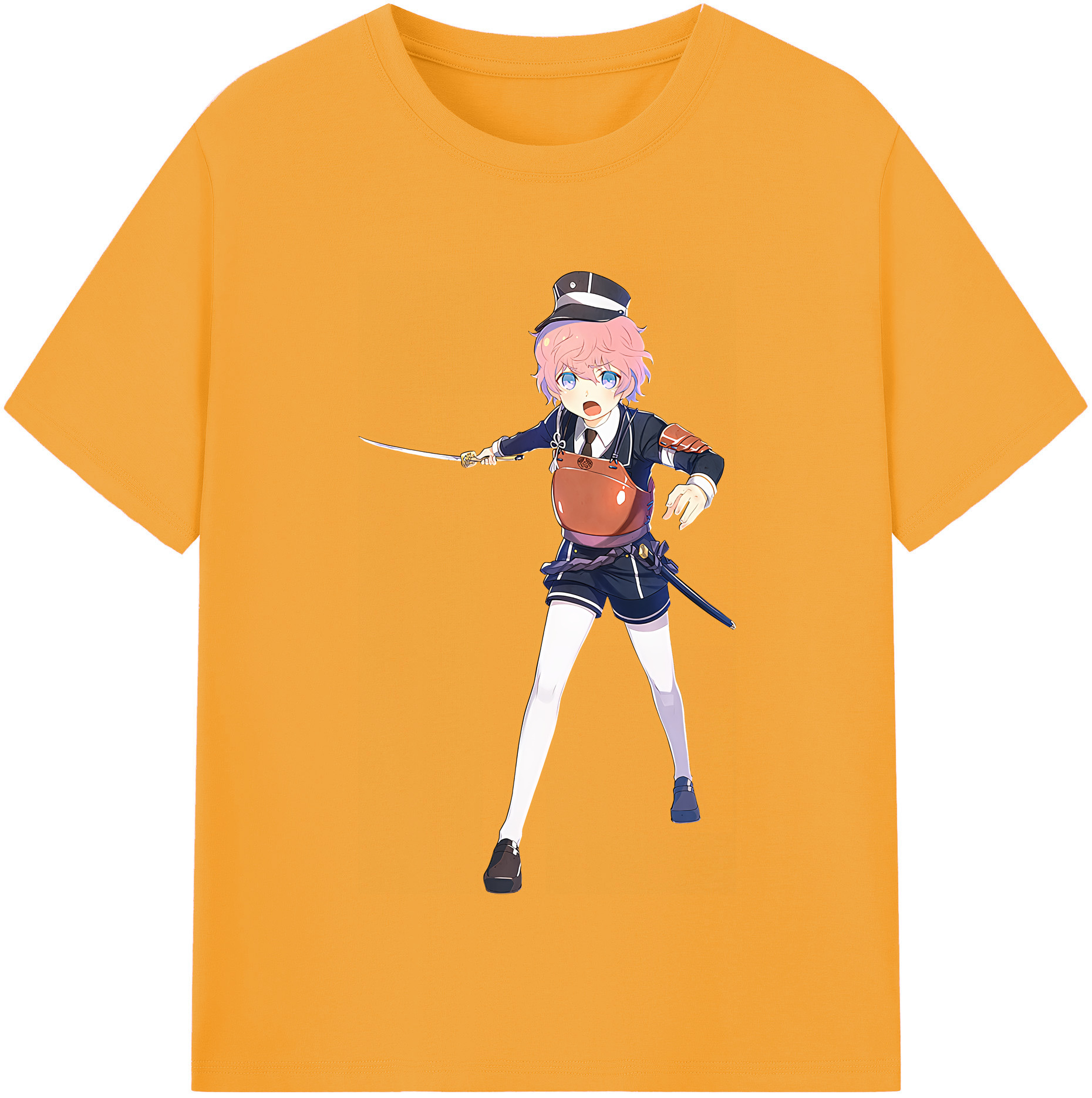 （画像用） 刀剣乱舞 Touken Ranbu レディースカジュアルプリントTシャツ（綿100％）