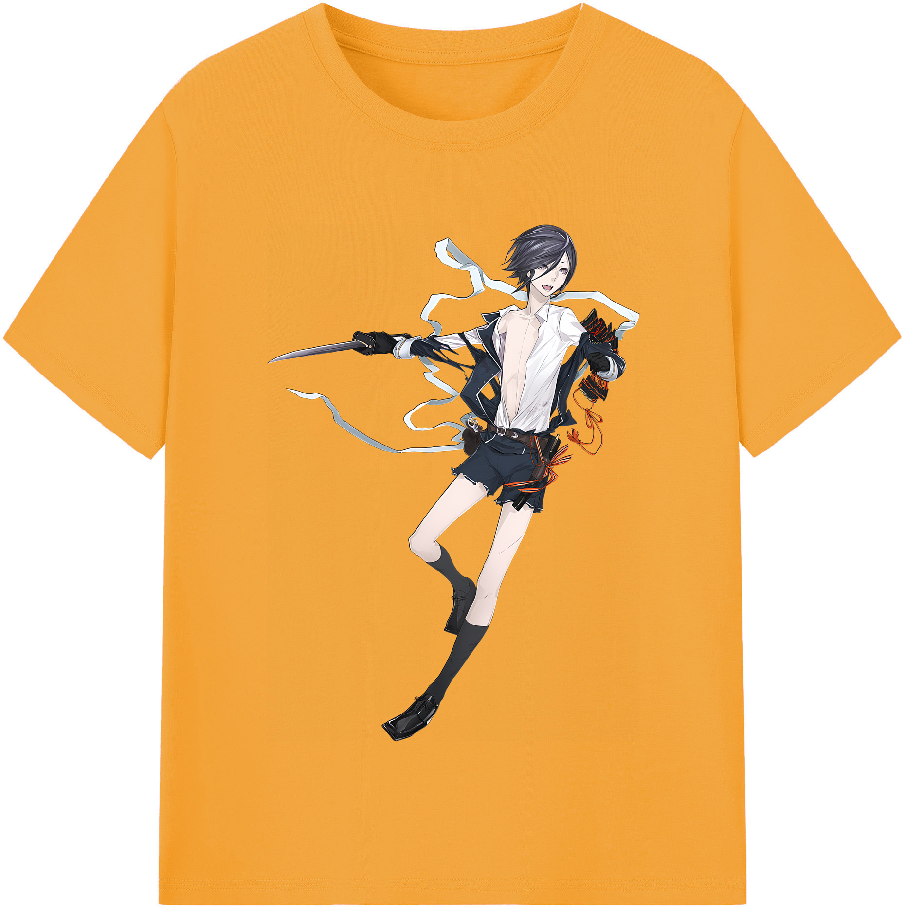 （画像用） 刀剣乱舞 Touken Ranbu レディースカジュアルプリントTシャツ（綿100％）