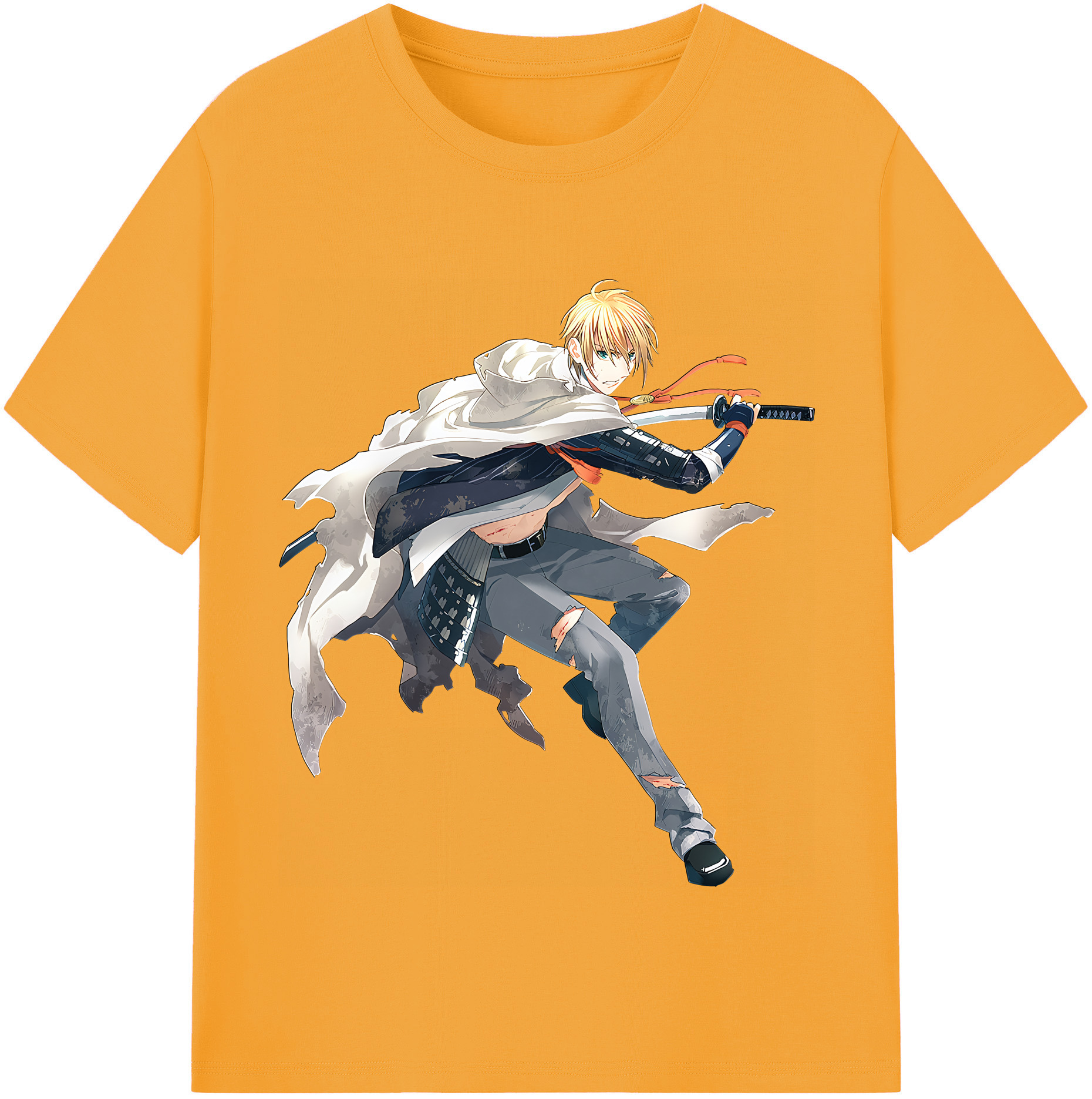 （画像用） 刀剣乱舞 Touken Ranbu レディースカジュアルプリントTシャツ（綿100％）