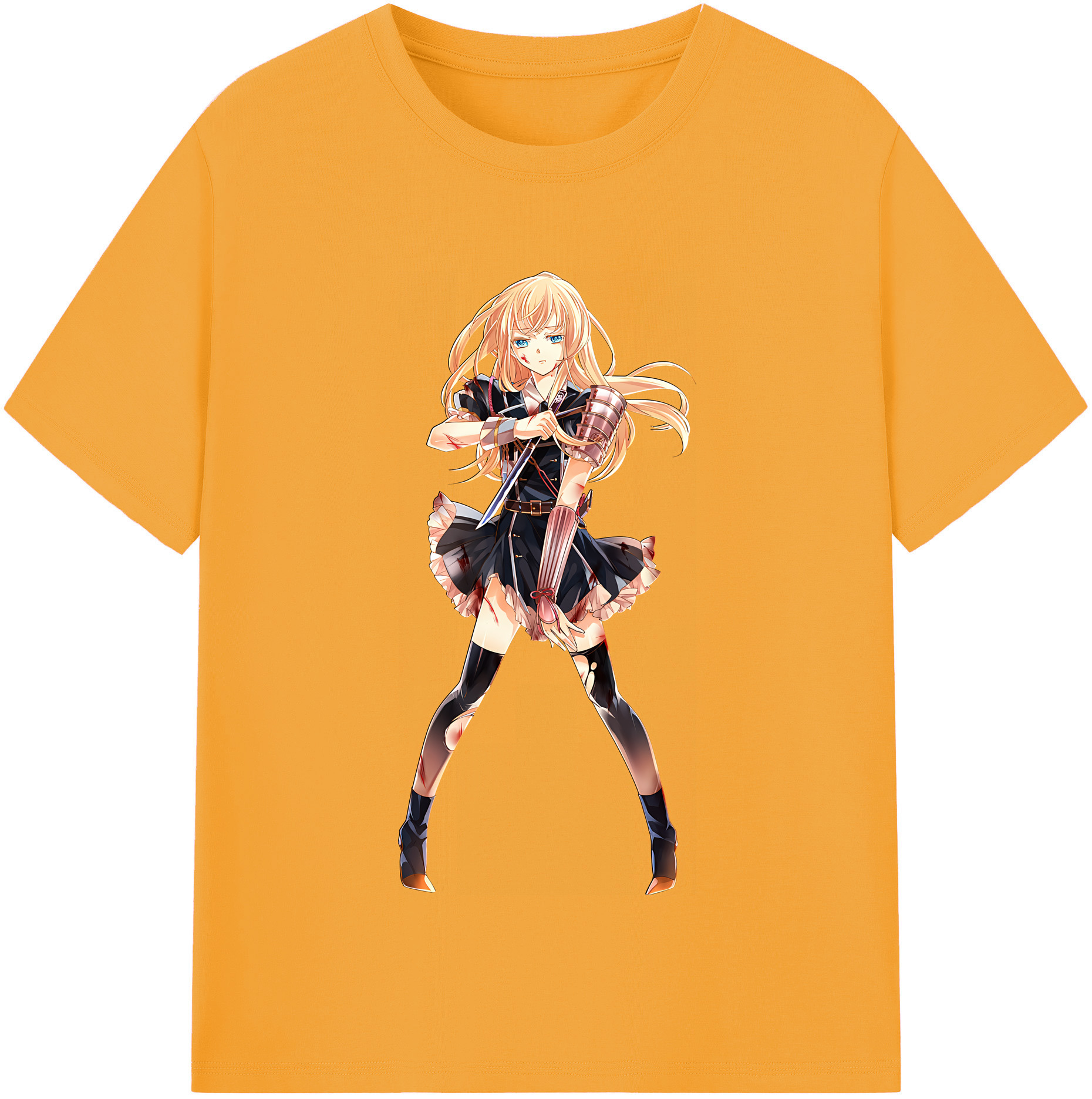 （画像用） 刀剣乱舞 Touken Ranbu レディースカジュアルプリントTシャツ（綿100％）